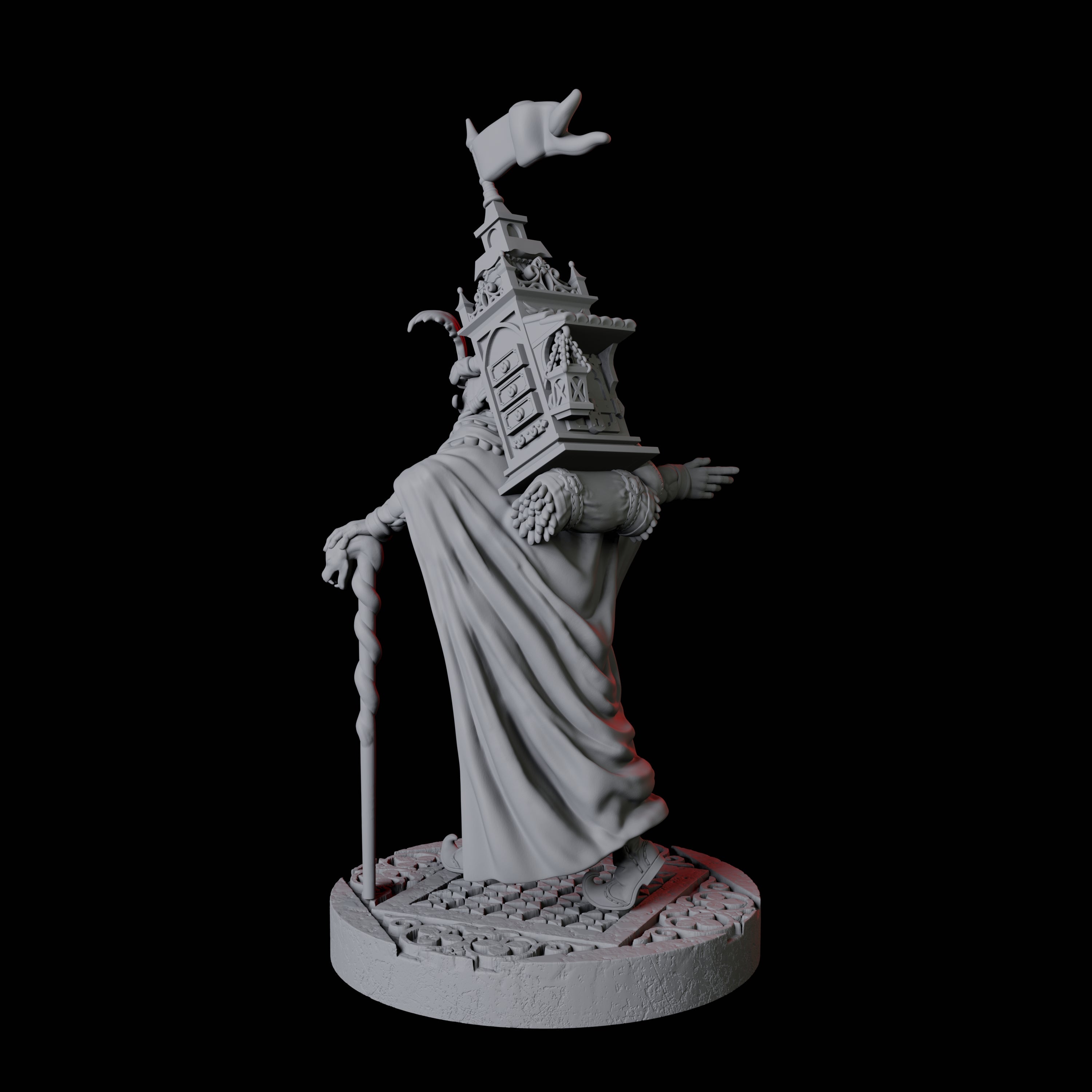 Travelling Merchant of Curios Miniature for Dungeons and Dragons, Pathfinder or other TTRPGs
