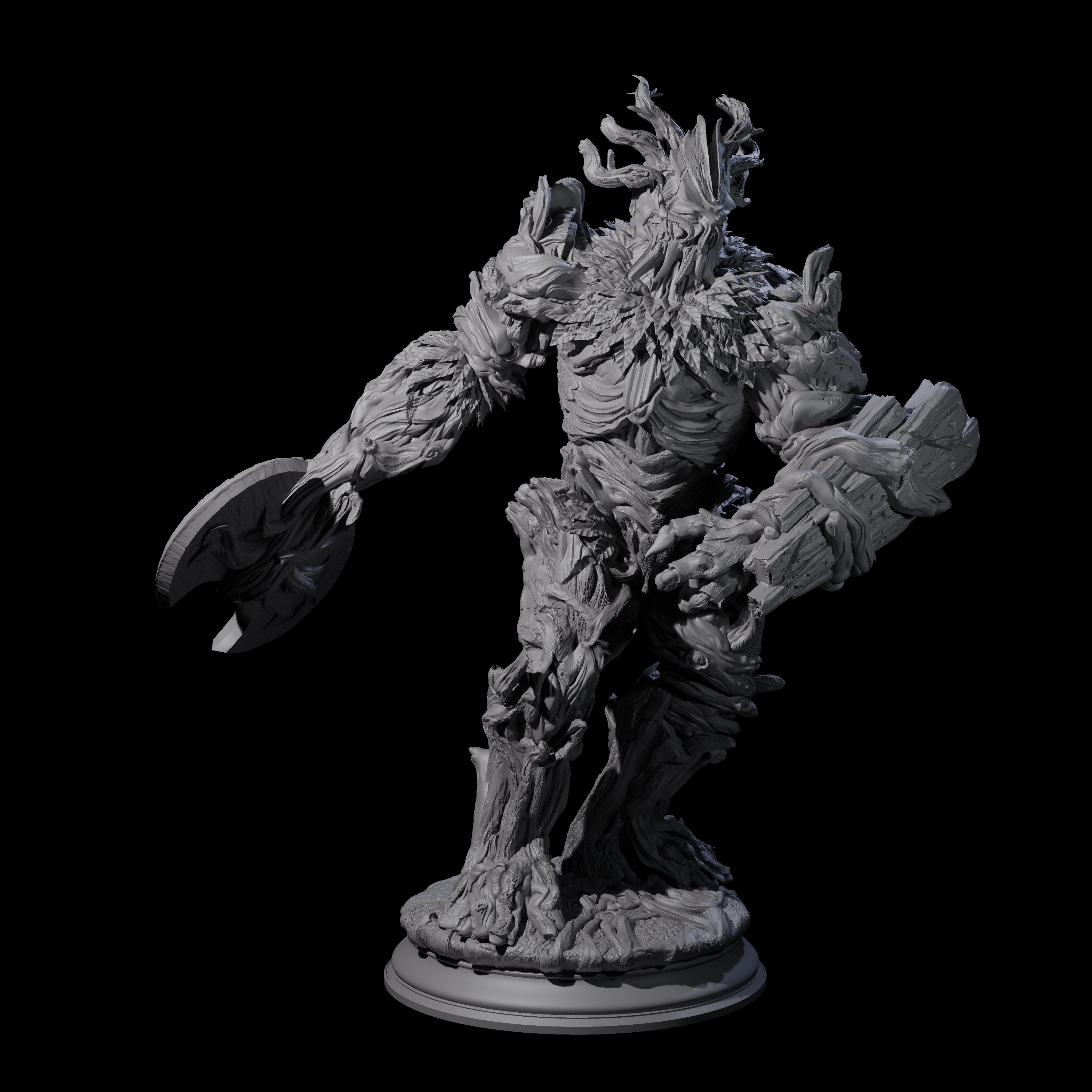 Treant Protector Miniature for Dungeons and Dragons, Pathfinder or other TTRPGs