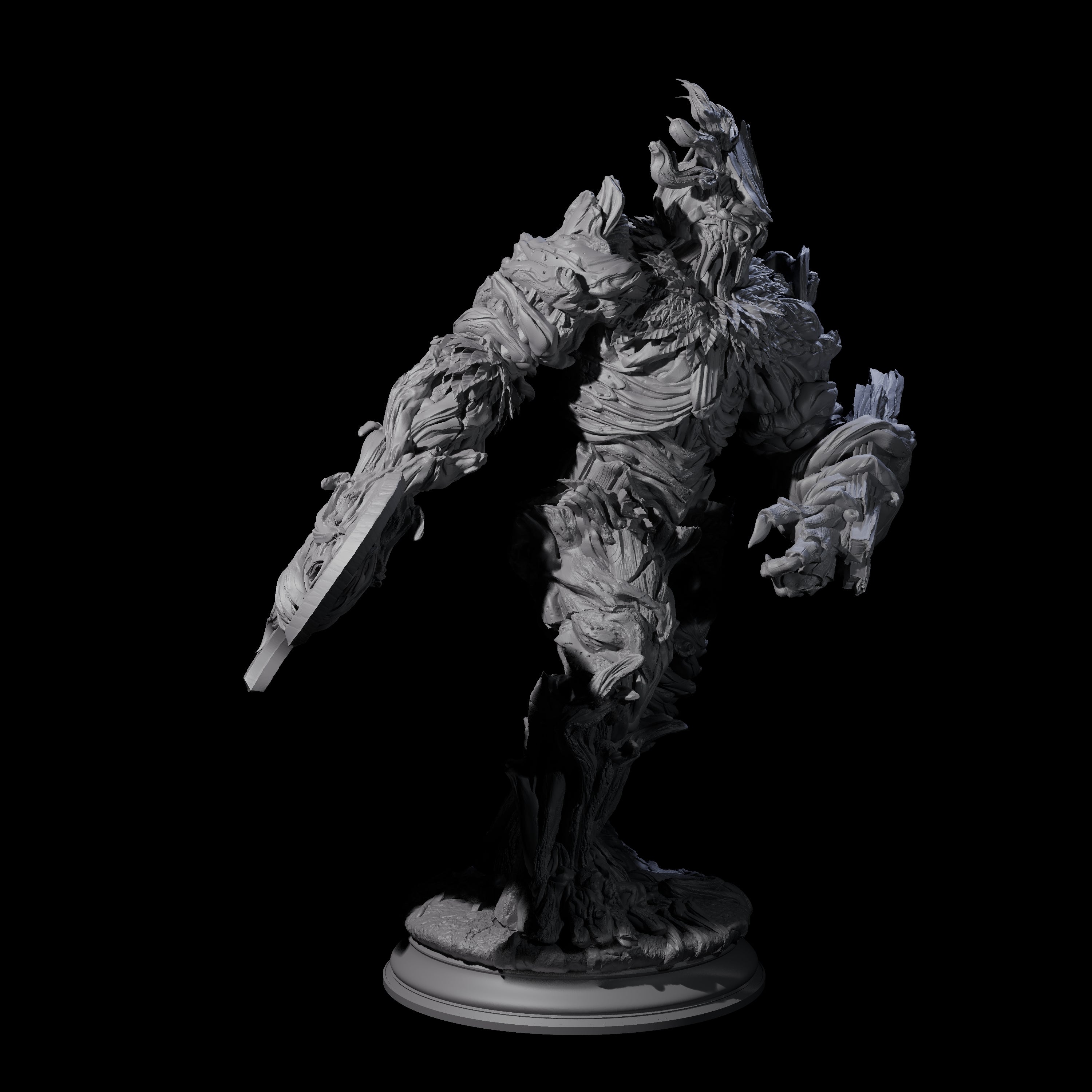 Treant Protector Miniature for Dungeons and Dragons, Pathfinder or other TTRPGs