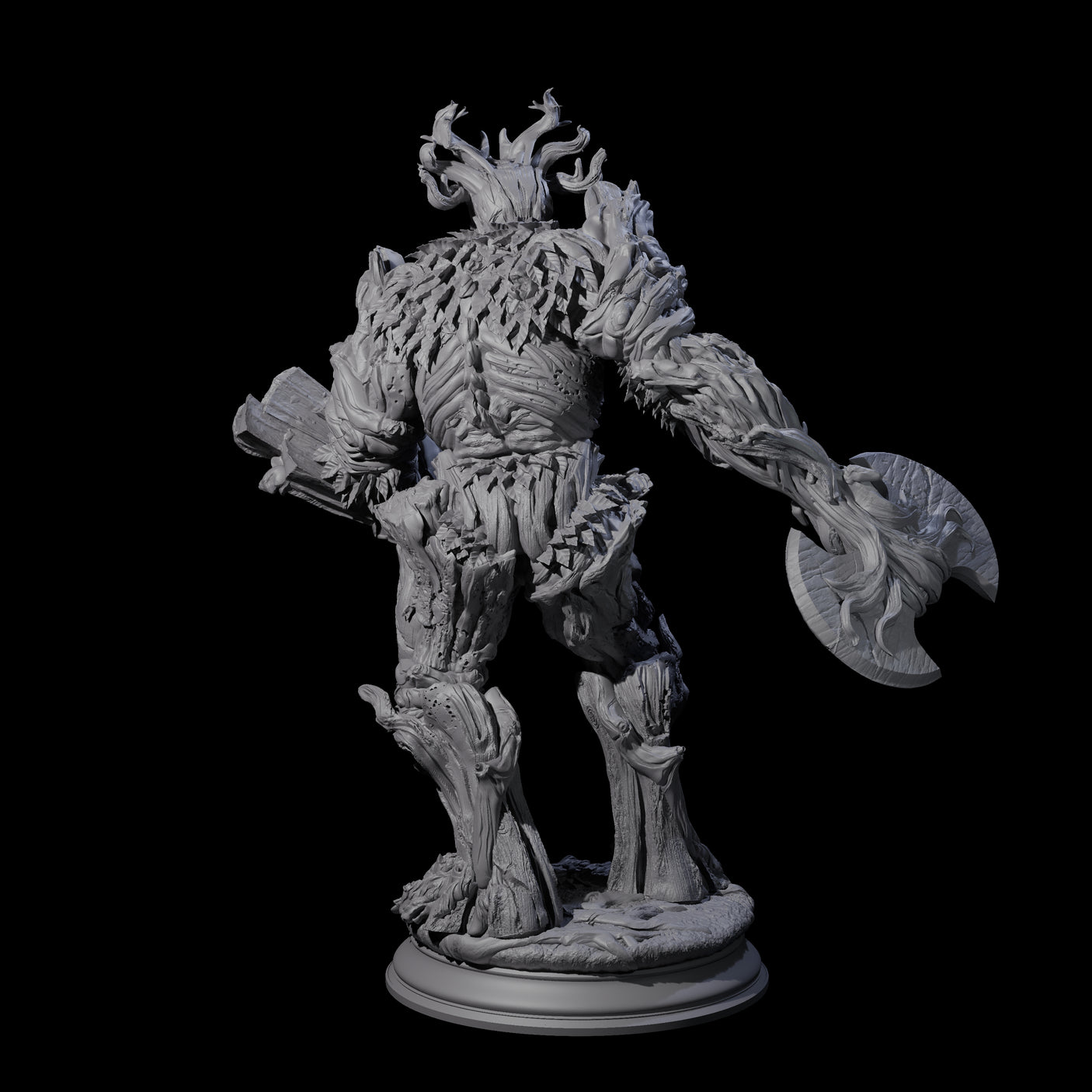 Treant Protector Miniature for Dungeons and Dragons, Pathfinder or other TTRPGs