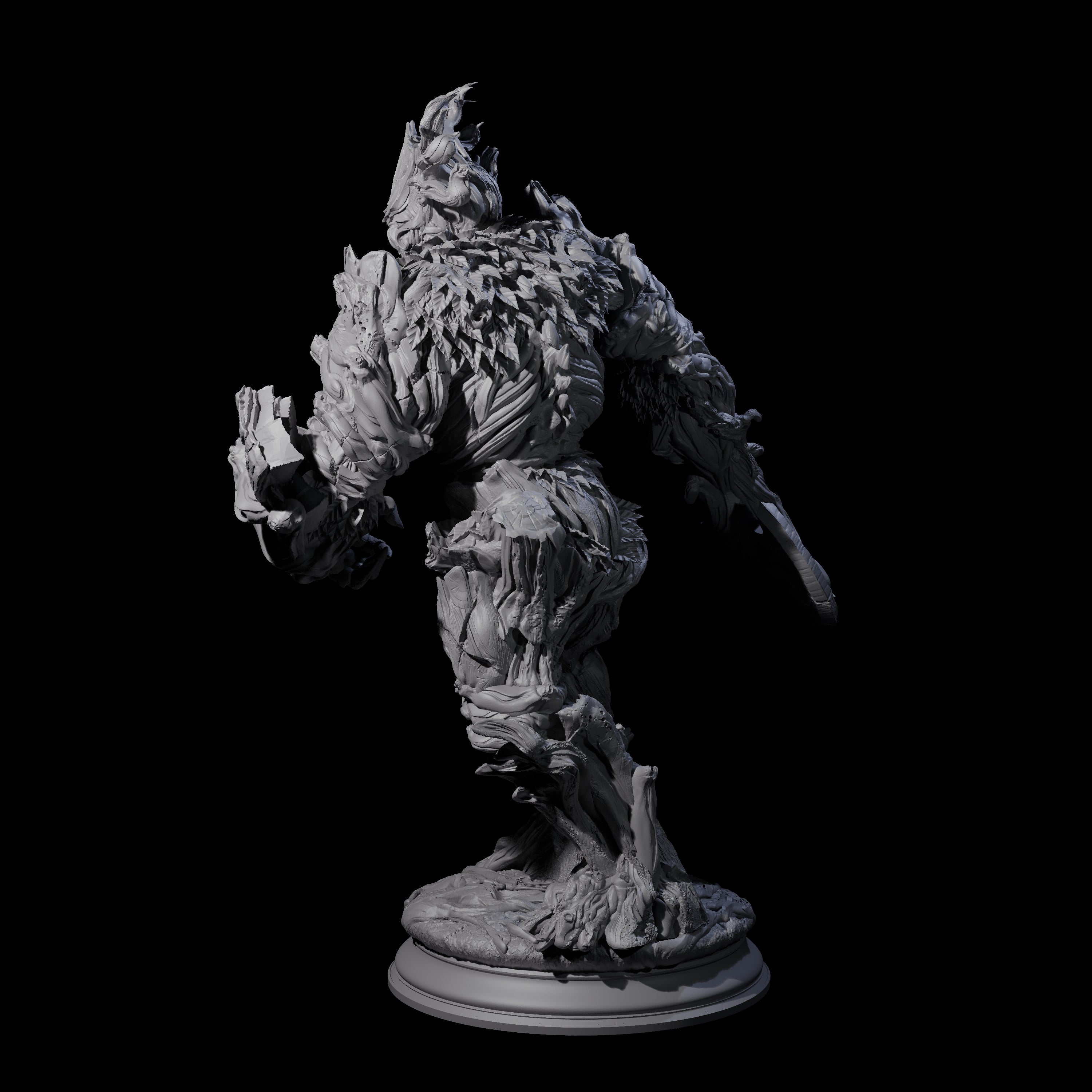 Treant Protector Miniature for Dungeons and Dragons, Pathfinder or other TTRPGs