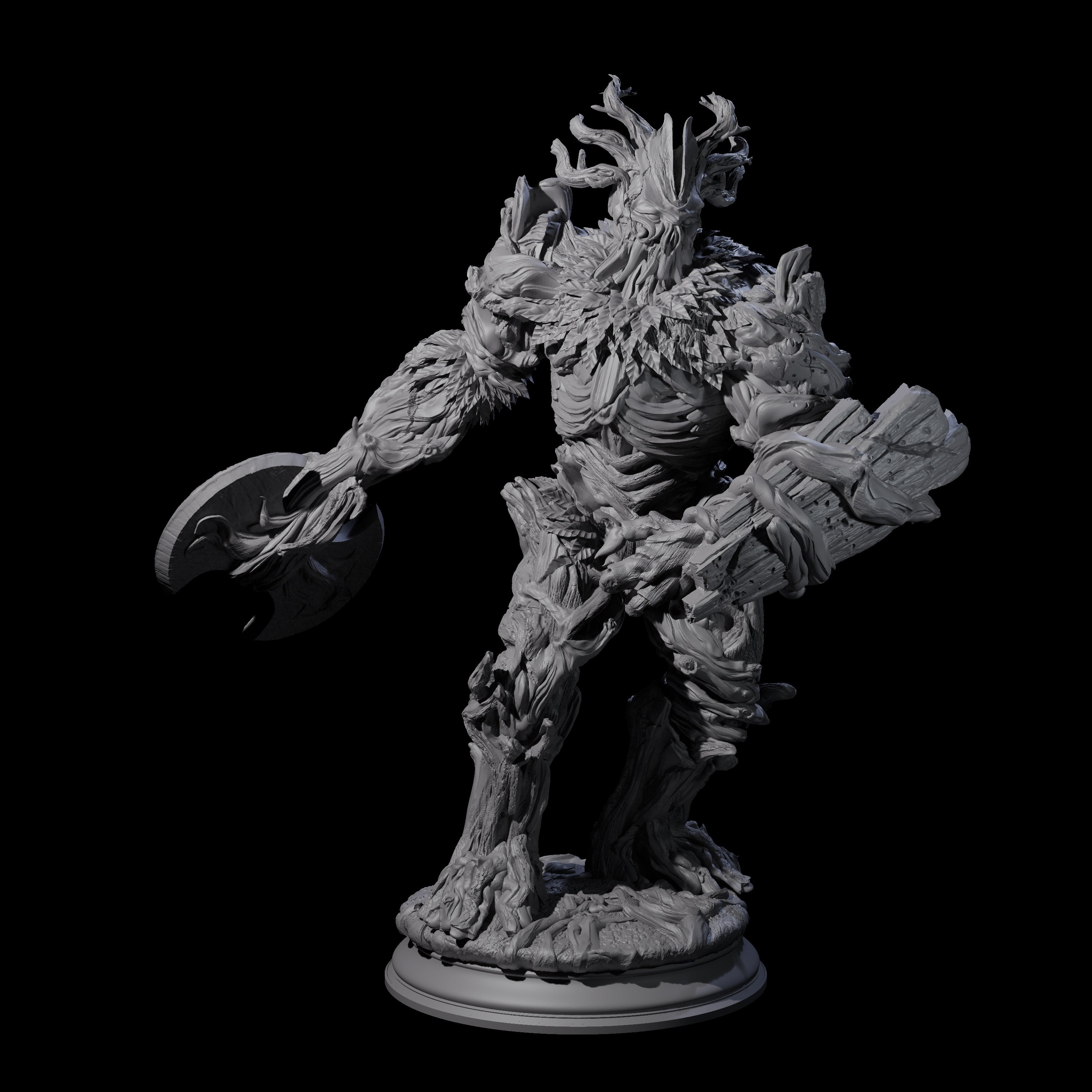Treant Protector Miniature for Dungeons and Dragons, Pathfinder or other TTRPGs