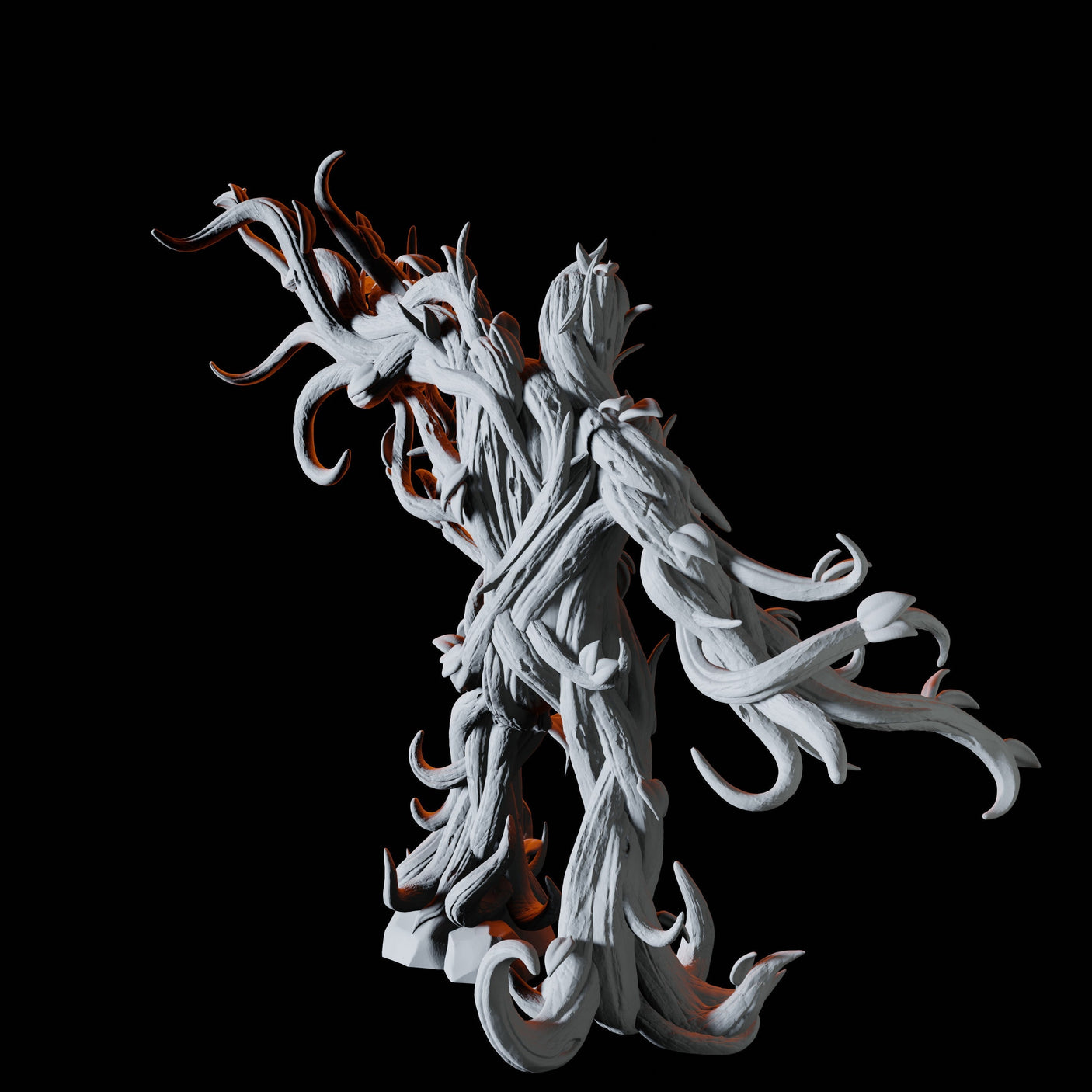Tree Blight Miniature for Dungeons and Dragons, Pathfinder or other TTRPGs