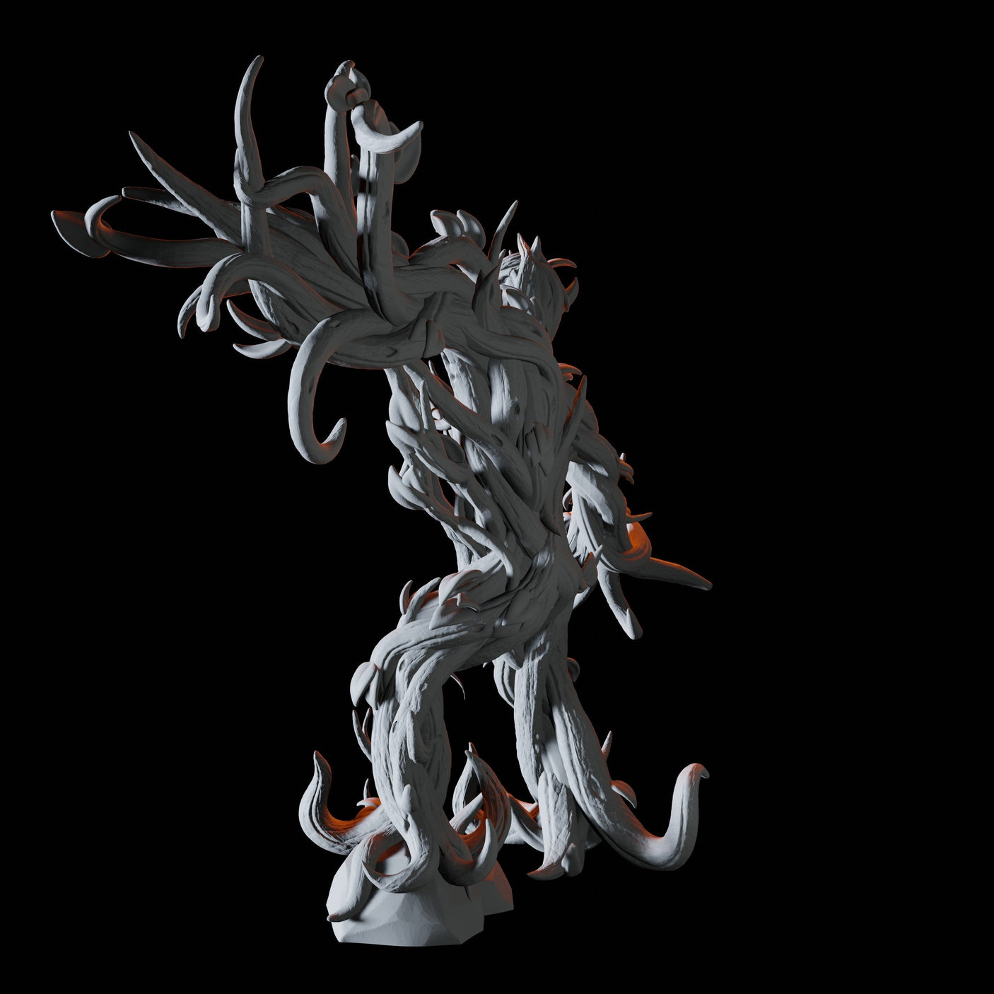 Tree Blight Miniature for Dungeons and Dragons, Pathfinder or other TTRPGs