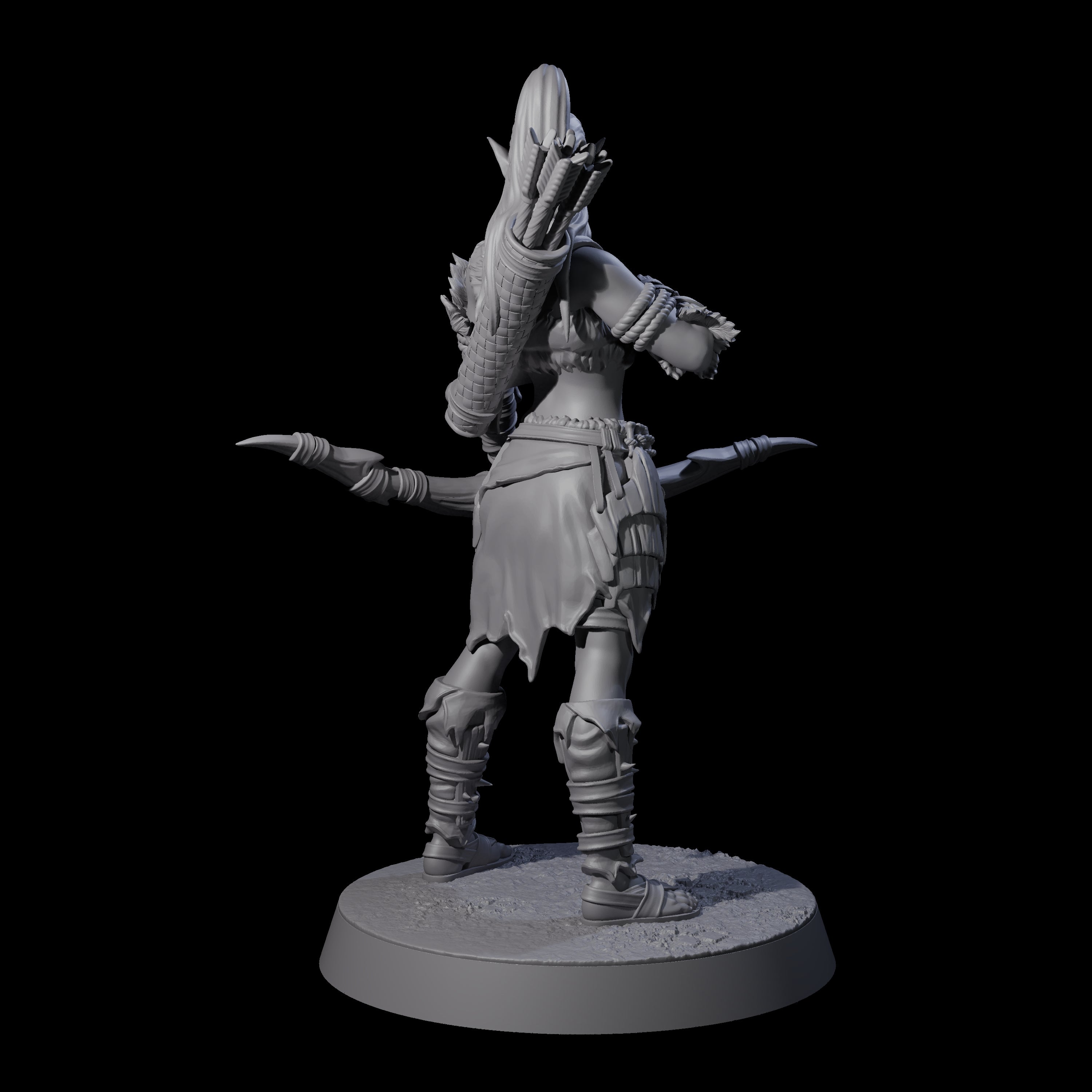 Tree Ranger A Miniature for Dungeons and Dragons, Pathfinder or other TTRPGs