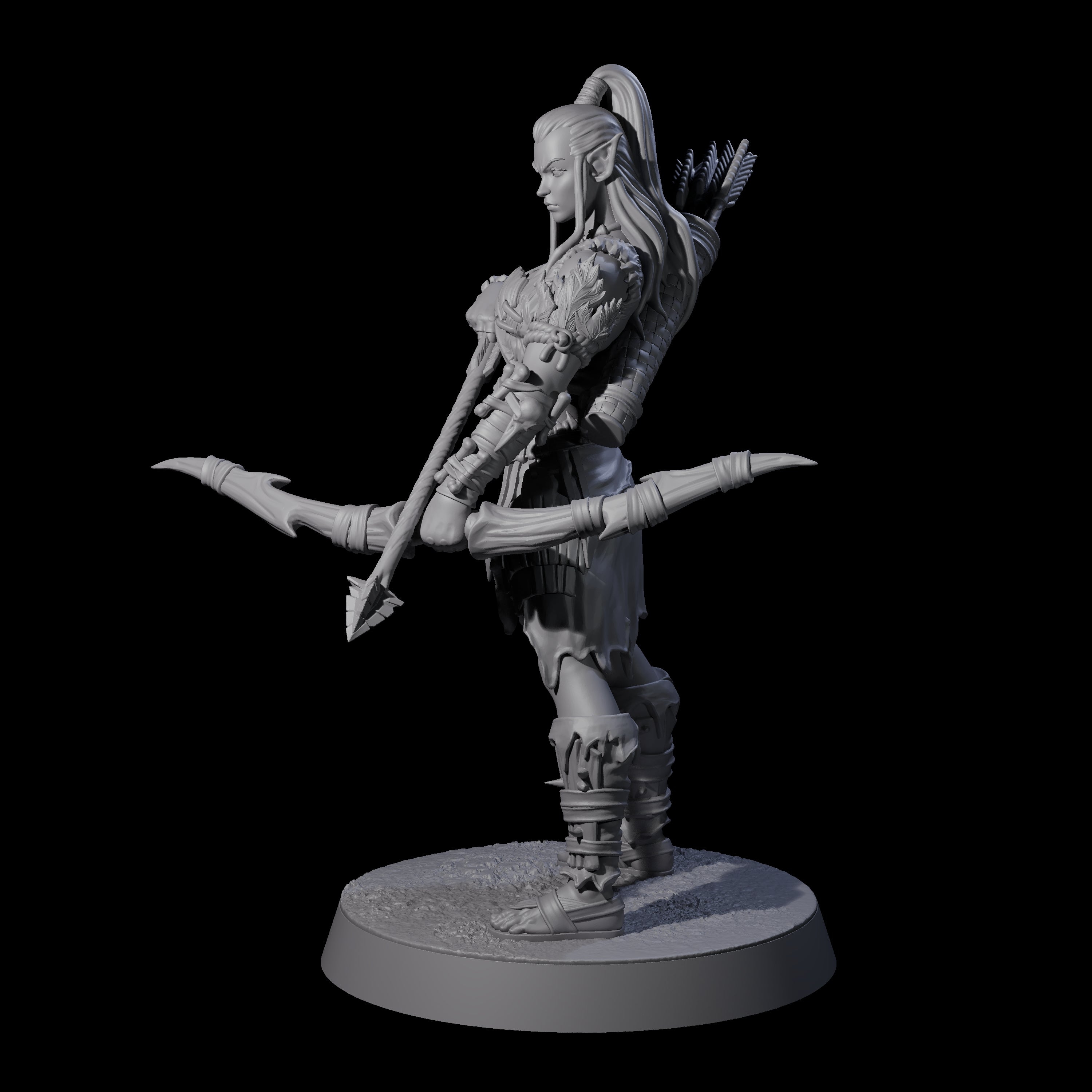 Tree Ranger A Miniature for Dungeons and Dragons, Pathfinder or other TTRPGs