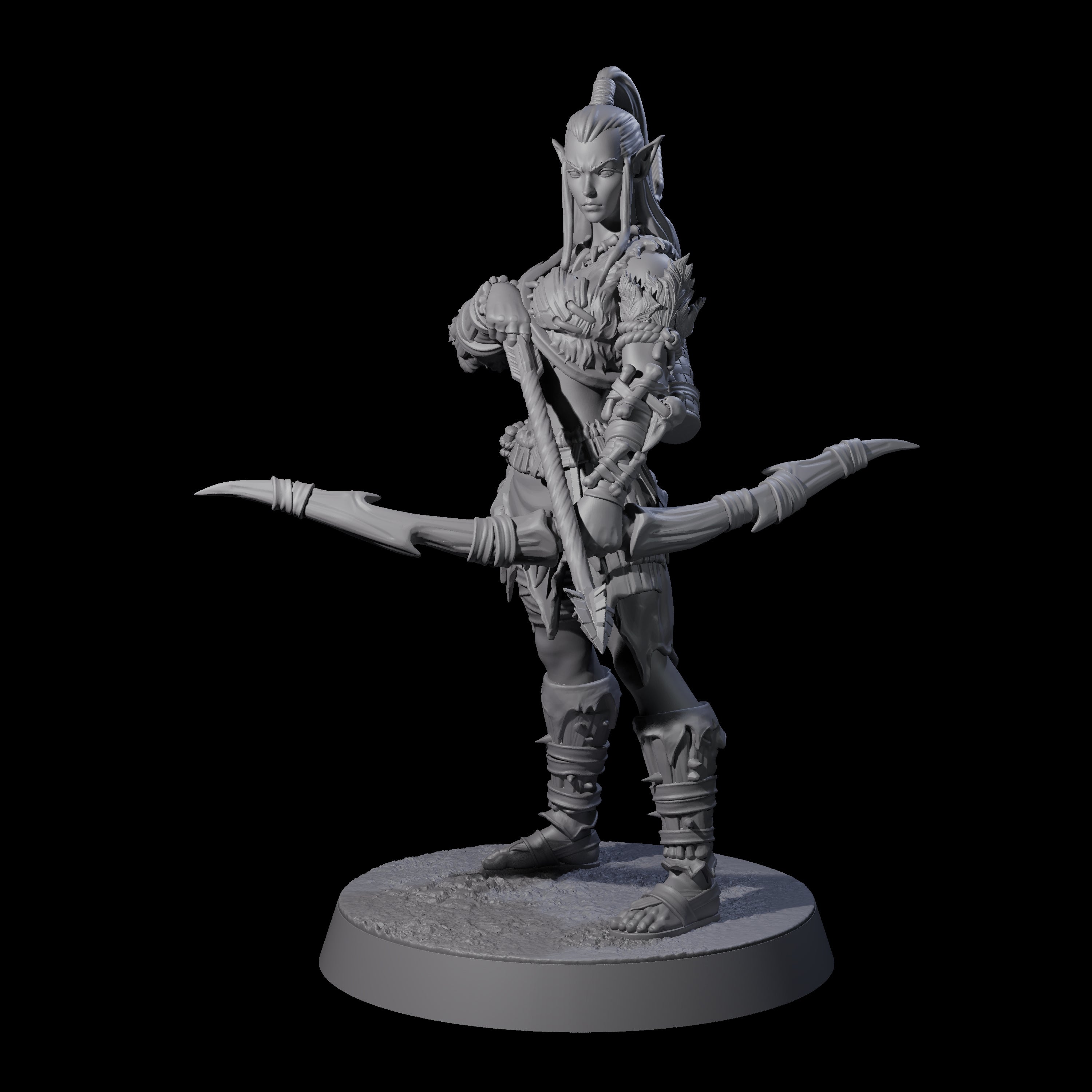 Tree Ranger A Miniature for Dungeons and Dragons, Pathfinder or other TTRPGs