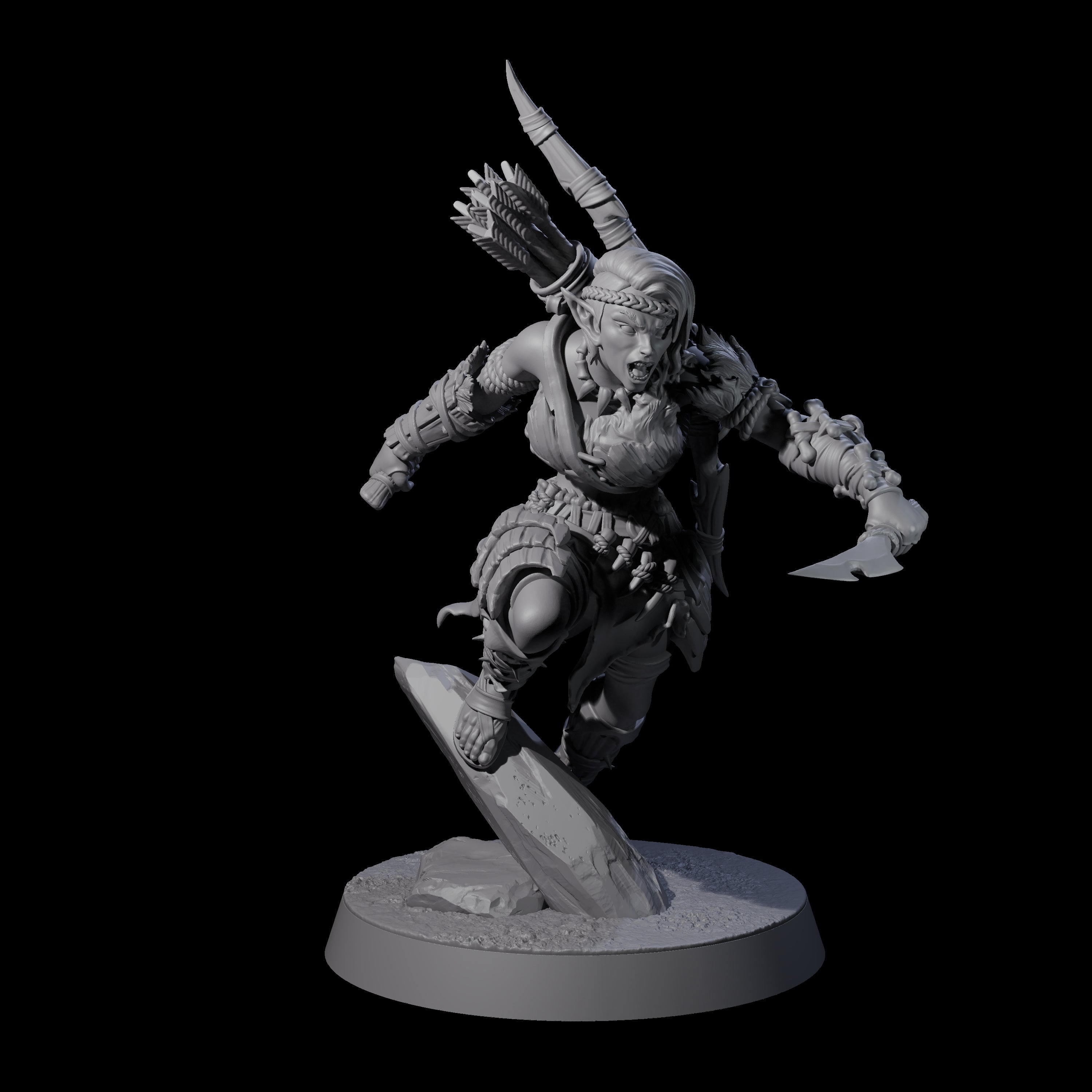Tree Ranger D Miniature for Dungeons and Dragons, Pathfinder or other TTRPGs
