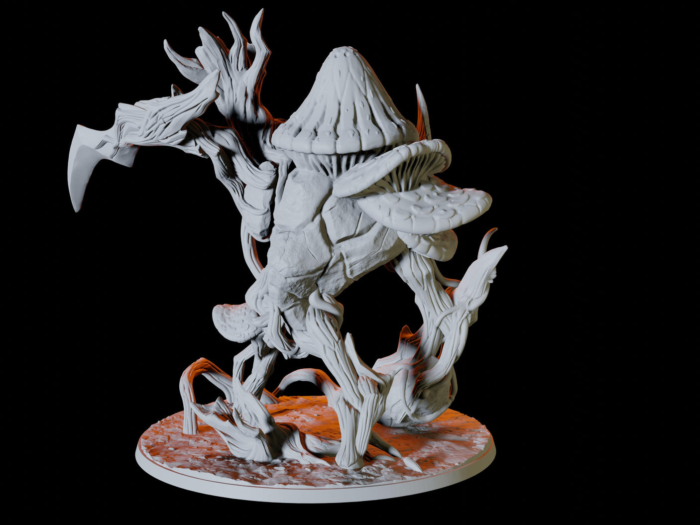 Treebeard Treant Miniature for Dungeons and Dragons, Pathfinder or other TTRPGs