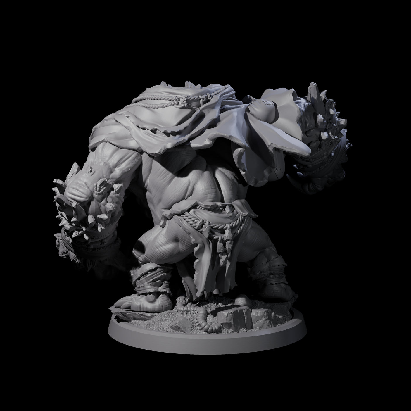 Twisted Fomorian A Miniature for Dungeons and Dragons, Pathfinder or other TTRPGs