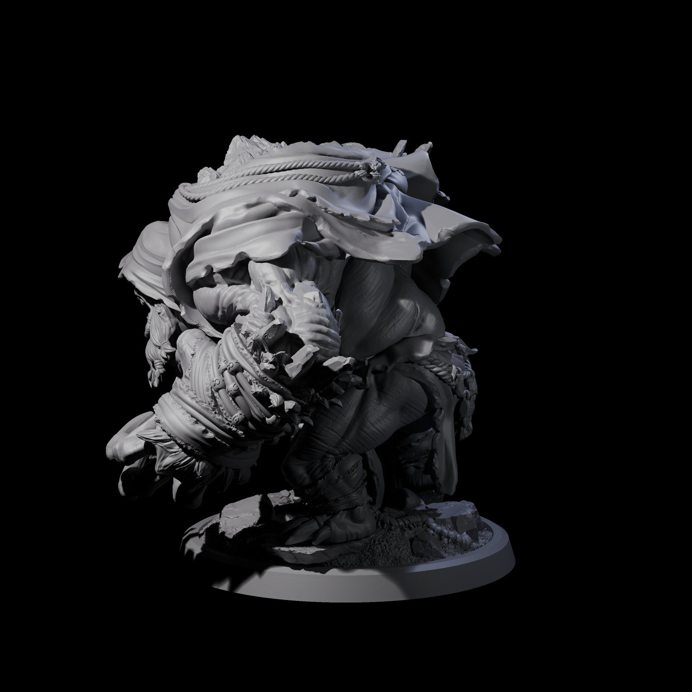 Twisted Fomorian A Miniature for Dungeons and Dragons, Pathfinder or other TTRPGs