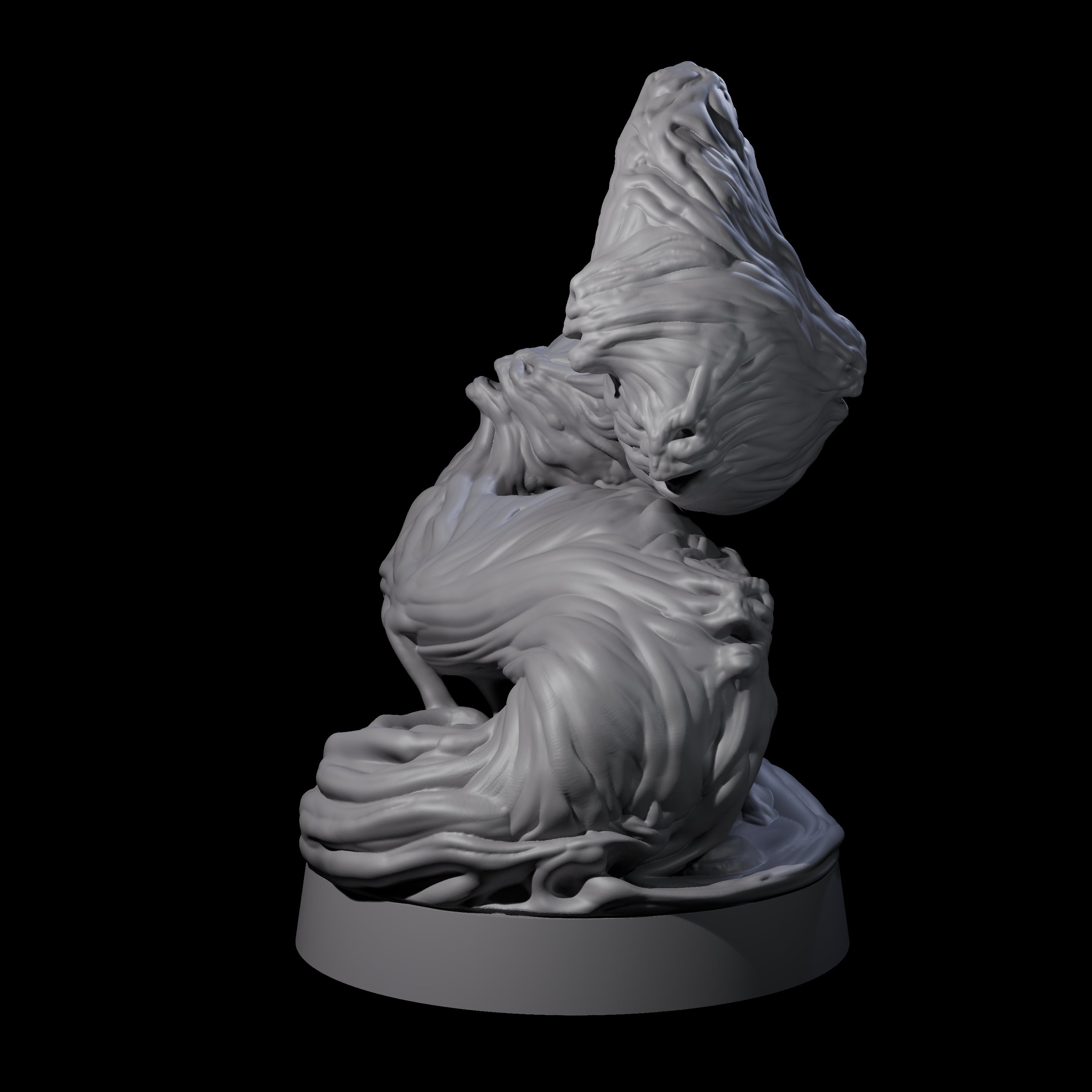 Twisting Blood Wraith Miniature for Dungeons and Dragons, Pathfinder or other TTRPGs