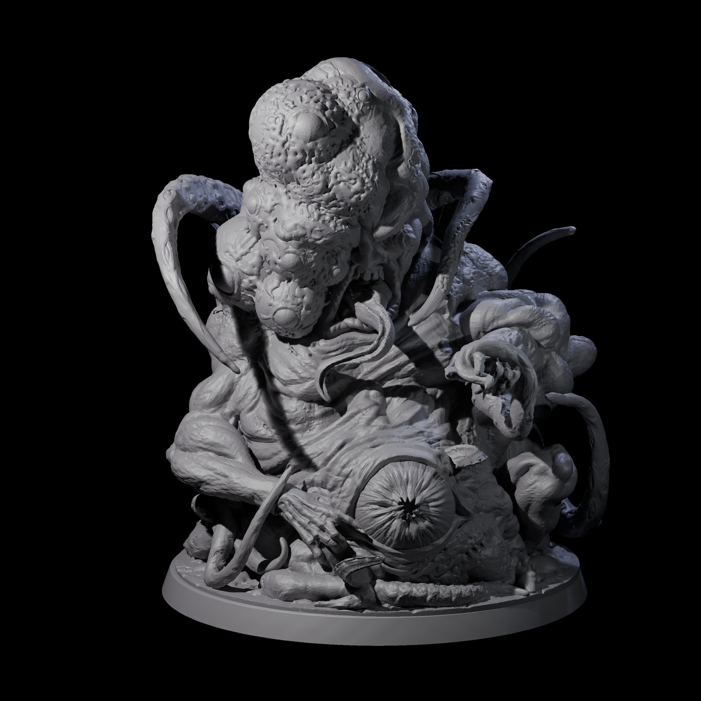 Twitching Eldritch Aberration Miniature for Dungeons and Dragons, Pathfinder or other TTRPGs