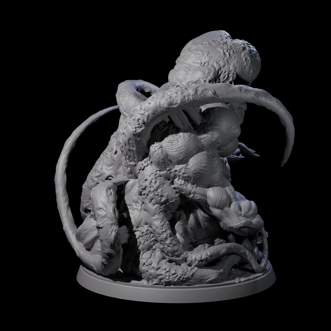 Twitching Eldritch Aberration Miniature for Dungeons and Dragons, Pathfinder or other TTRPGs