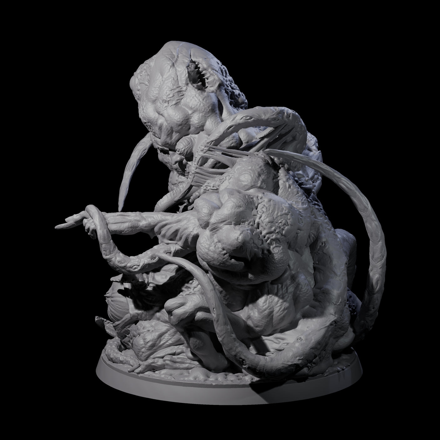 Twitching Eldritch Aberration Miniature for Dungeons and Dragons, Pathfinder or other TTRPGs