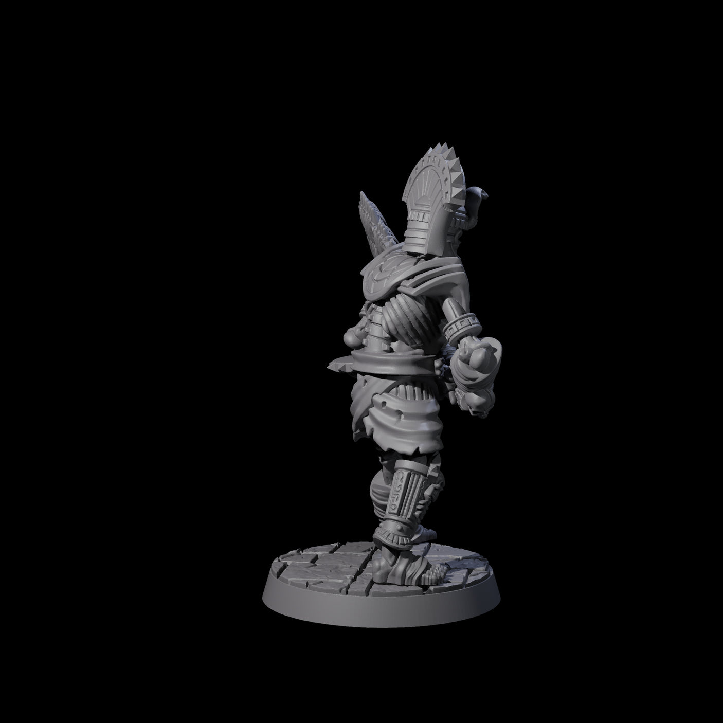 Two Attacking Mummys Miniature for Dungeons and Dragons, Pathfinder or other TTRPGs