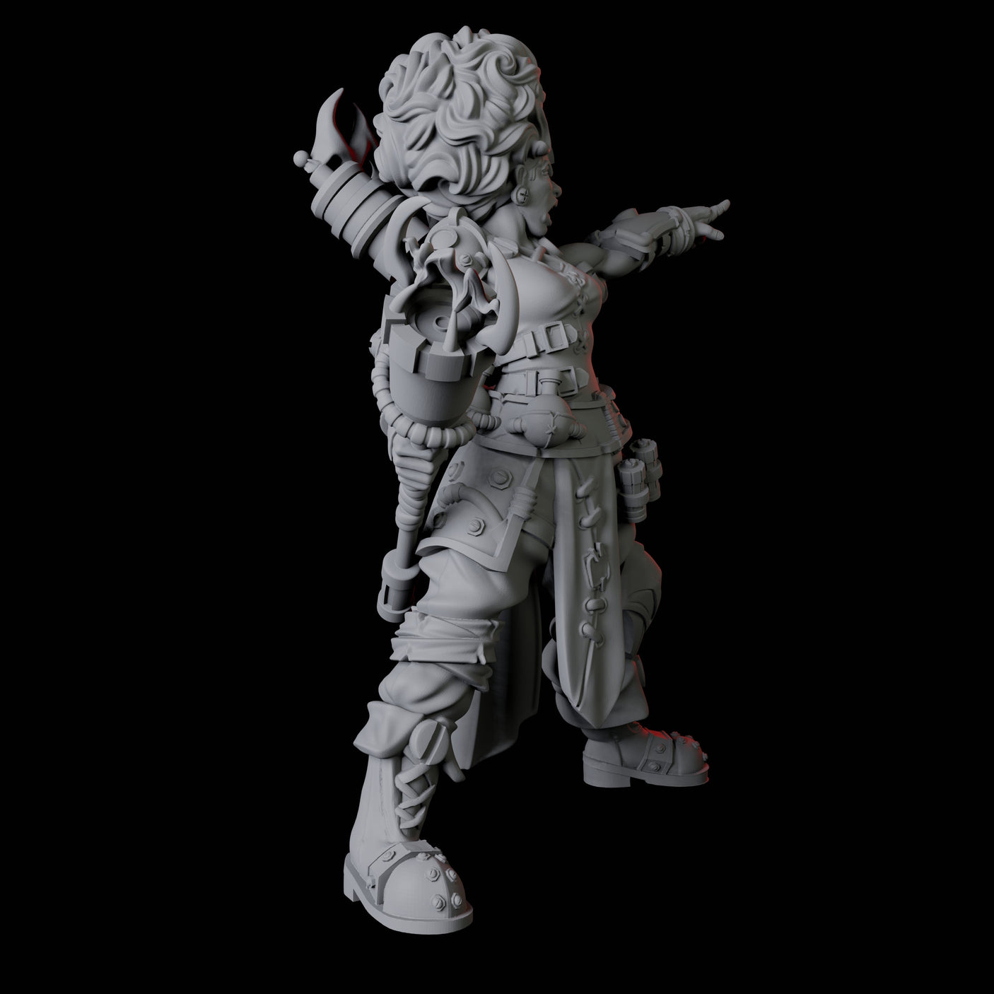 Two Augmented Artificers Miniature for Dungeons and Dragons, Pathfinder or other TTRPGs
