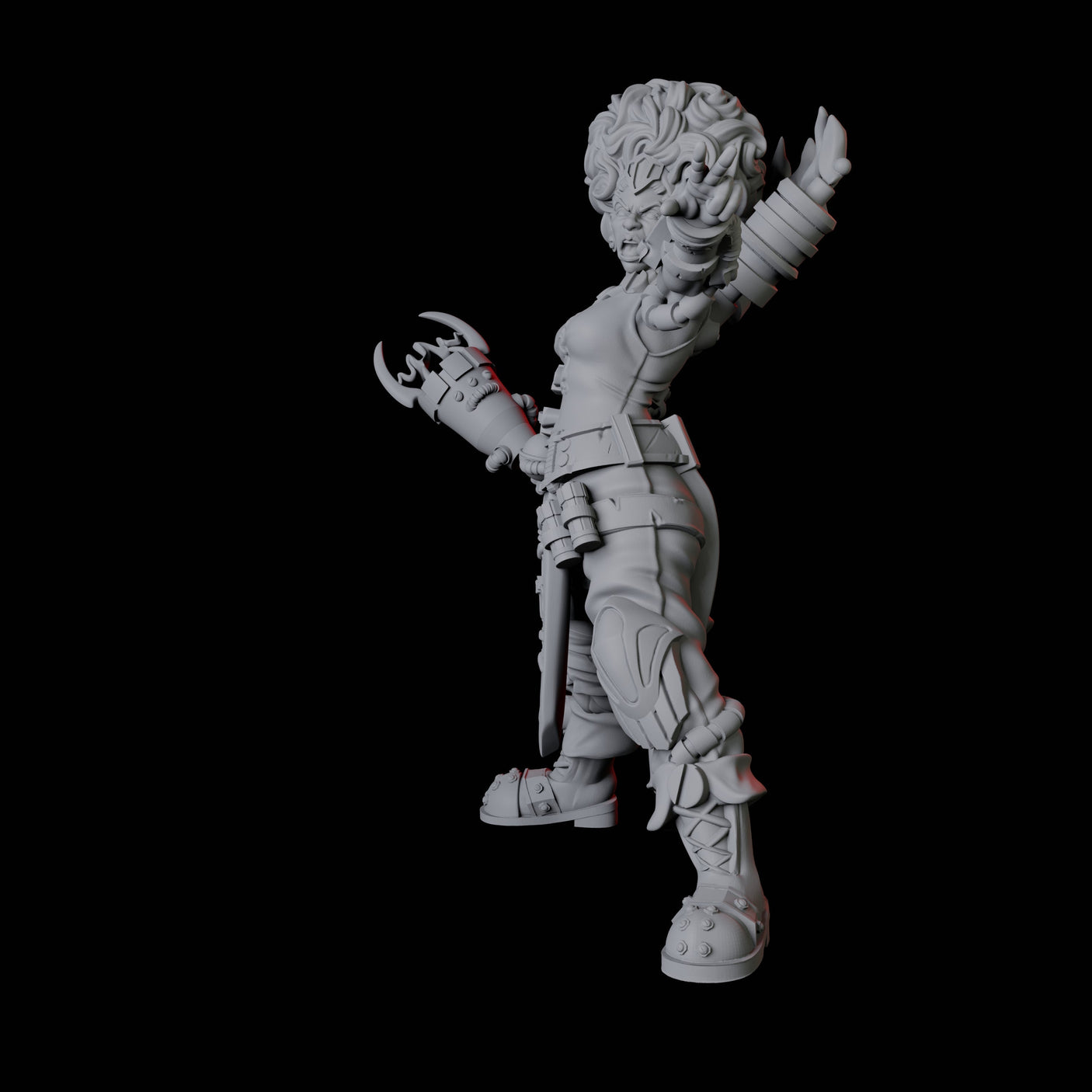 Two Augmented Artificers Miniature for Dungeons and Dragons, Pathfinder or other TTRPGs