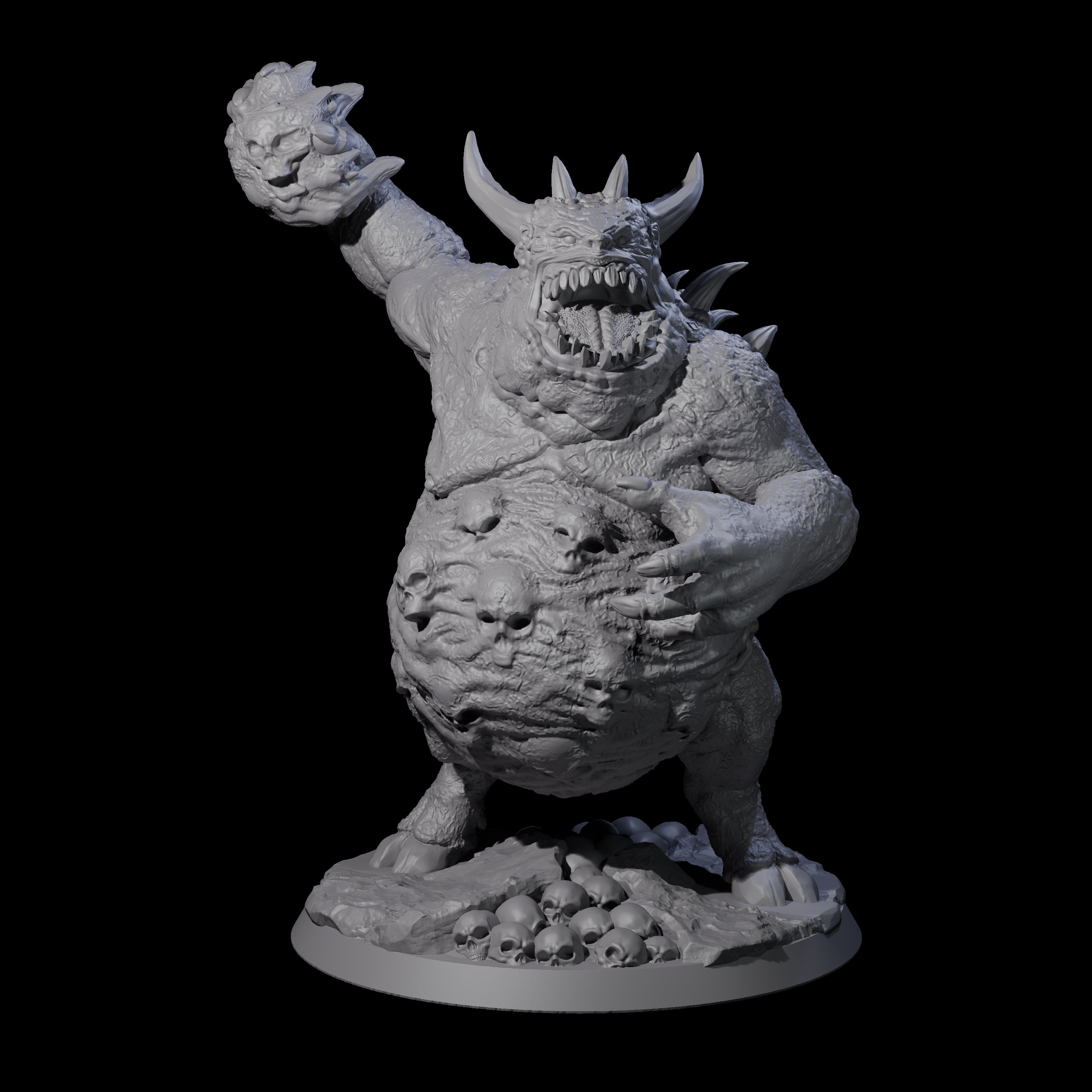 Two Bulbous Solamiths Miniature for Dungeons and Dragons, Pathfinder or other TTRPGs