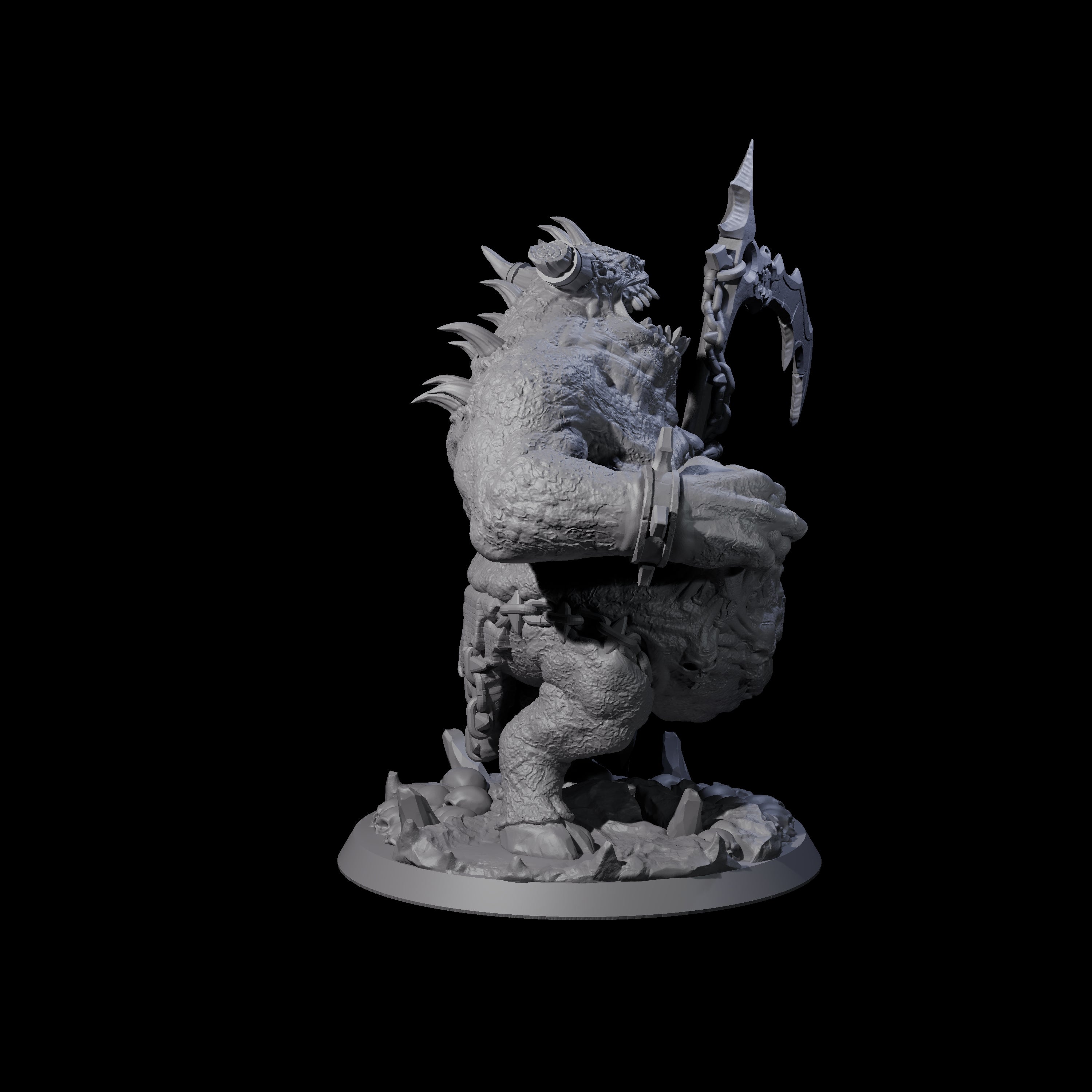 Two Bulbous Solamiths Miniature for Dungeons and Dragons, Pathfinder or other TTRPGs