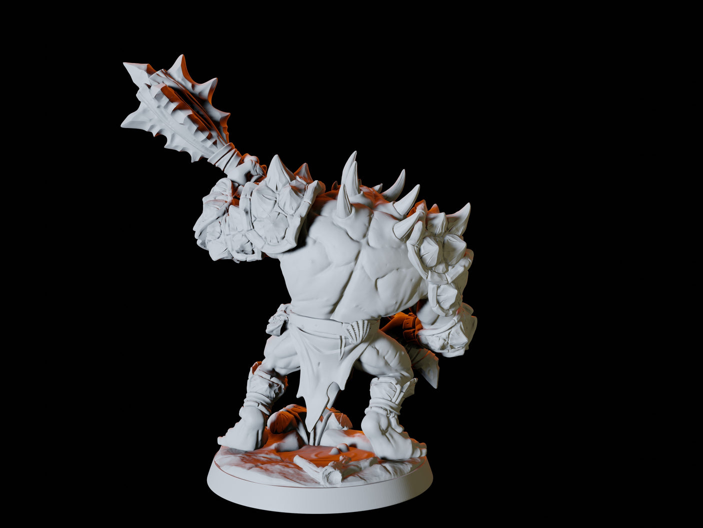 Two Bullywug Bullfrog Warriors Miniature for Dungeons and Dragons, Pathfinder or other TTRPGs