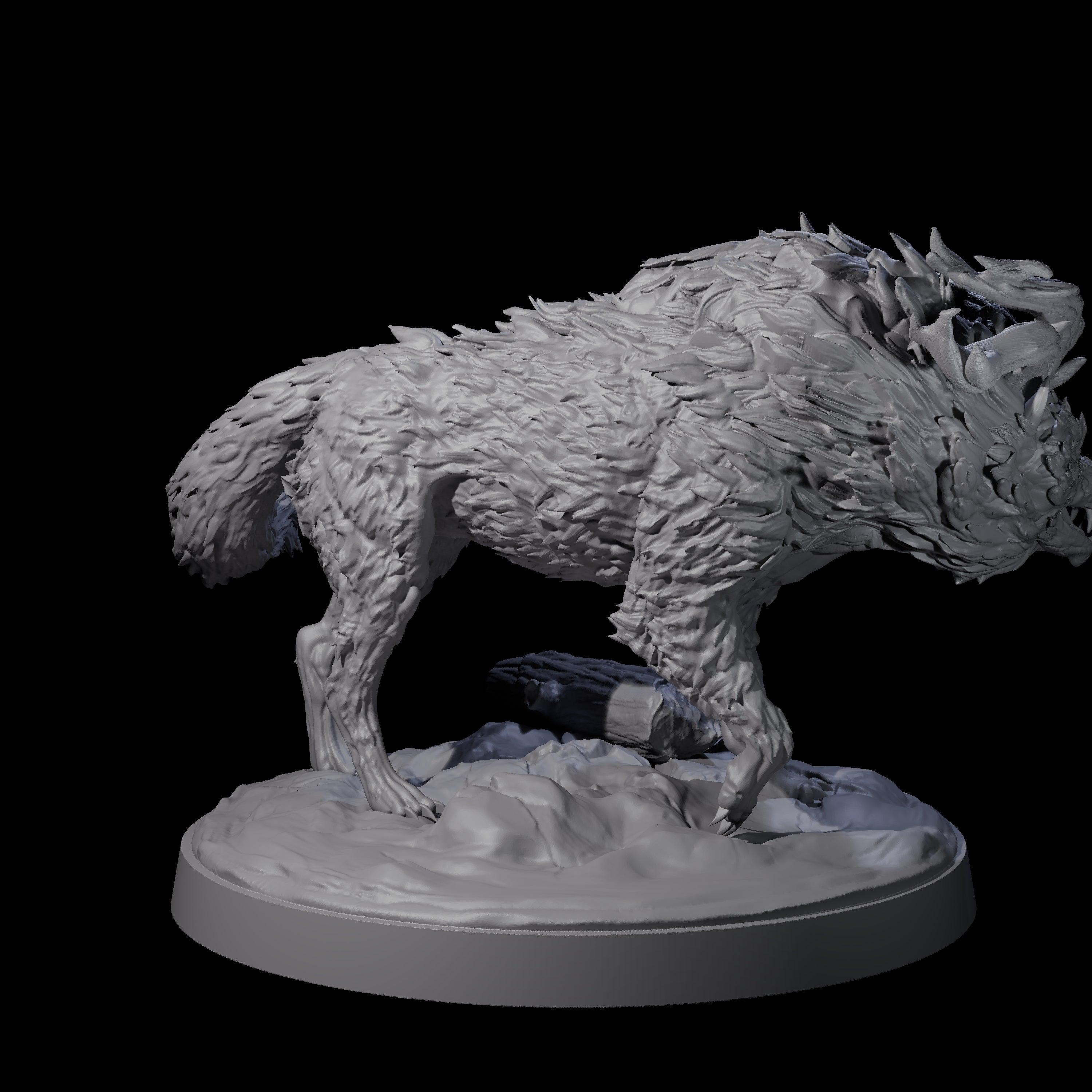 Two Dark Gwyllhis Miniature for Dungeons and Dragons, Pathfinder or other TTRPGs