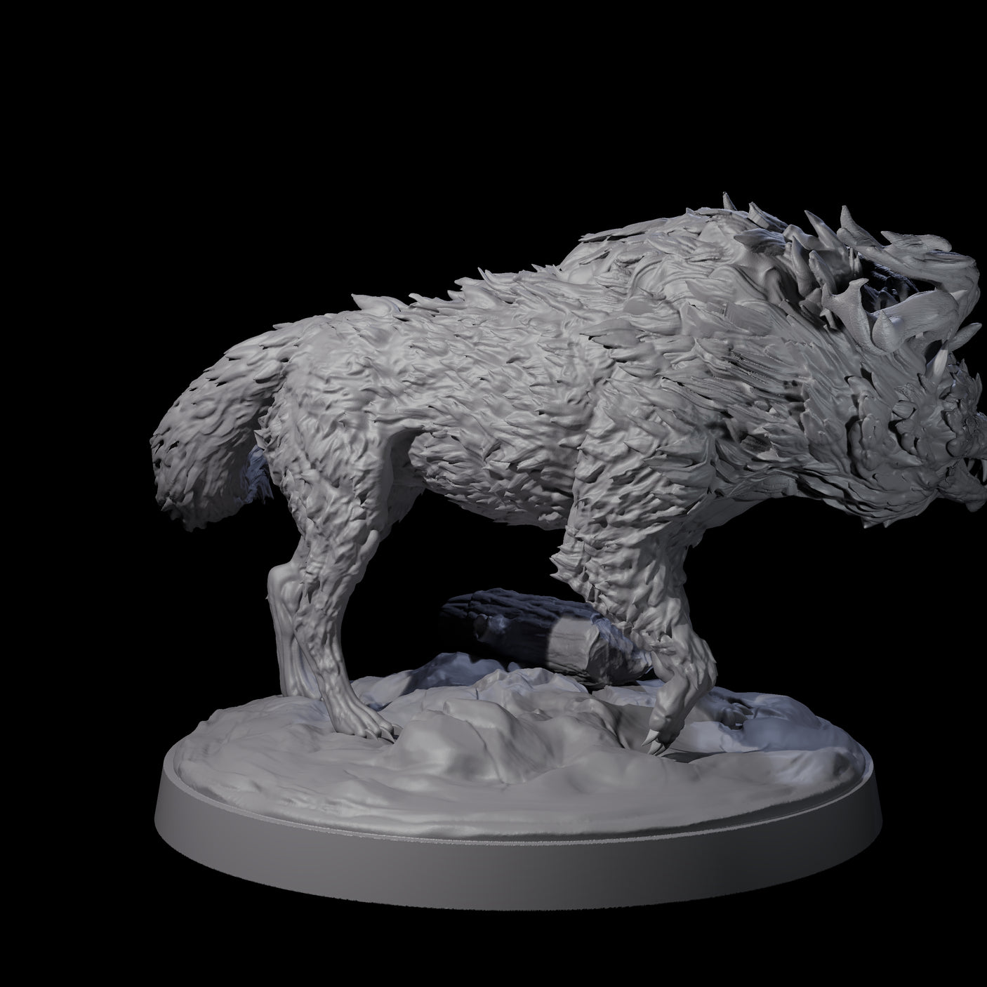 Two Dark Gwyllhis Miniature for Dungeons and Dragons, Pathfinder or other TTRPGs