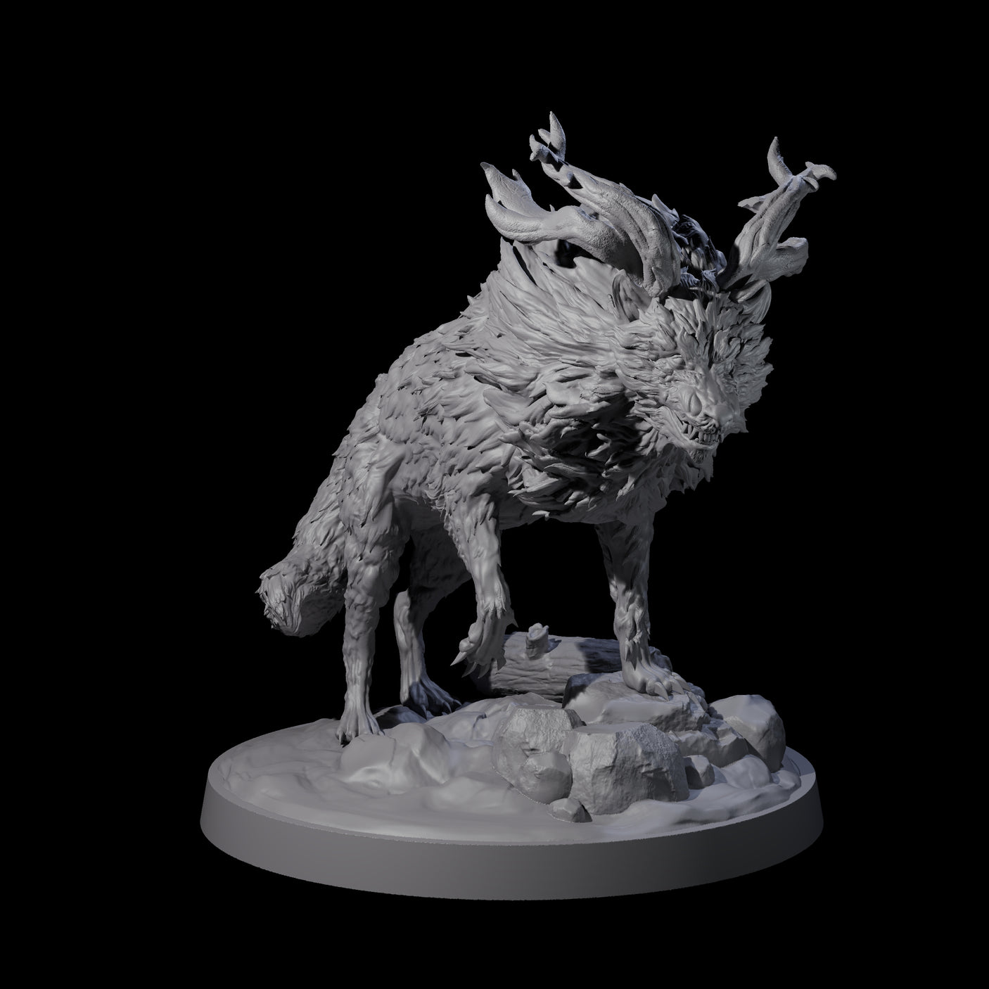 Two Dark Gwyllhis Miniature for Dungeons and Dragons, Pathfinder or other TTRPGs