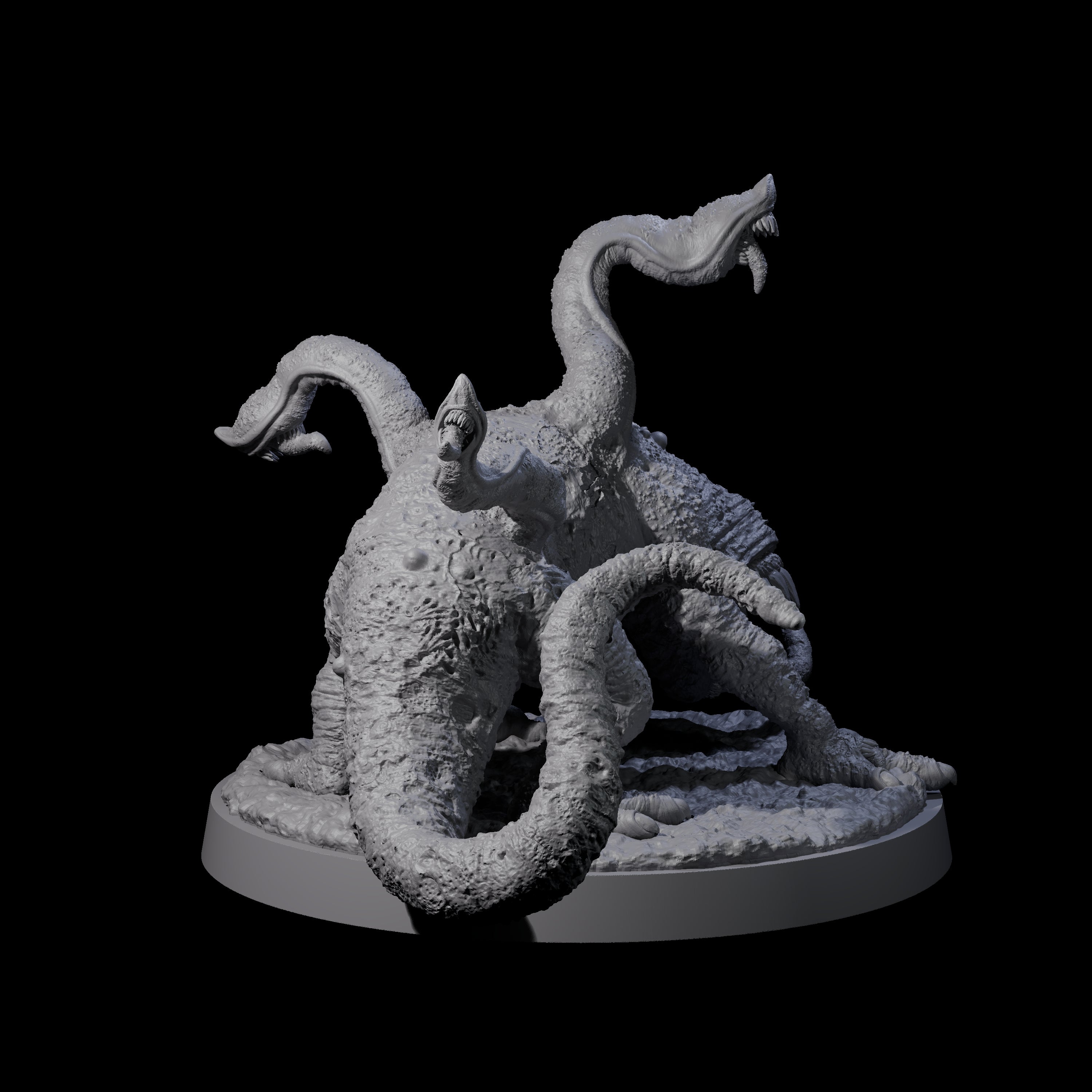 Two Devourering Otyughs Miniature for Dungeons and Dragons, Pathfinder or other TTRPGs