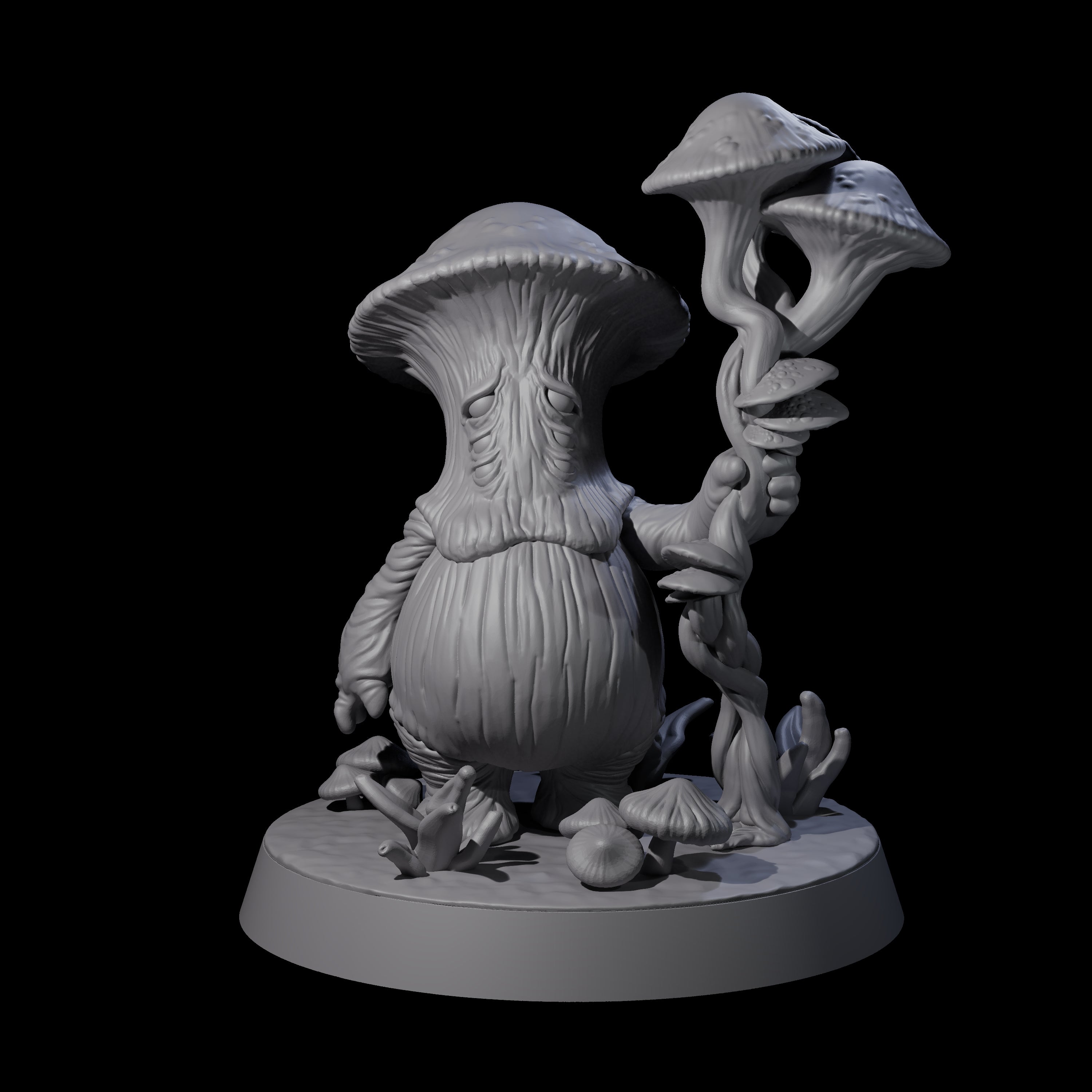 Two Myconid Younglings Miniature for Dungeons and Dragons, Pathfinder or other TTRPGs