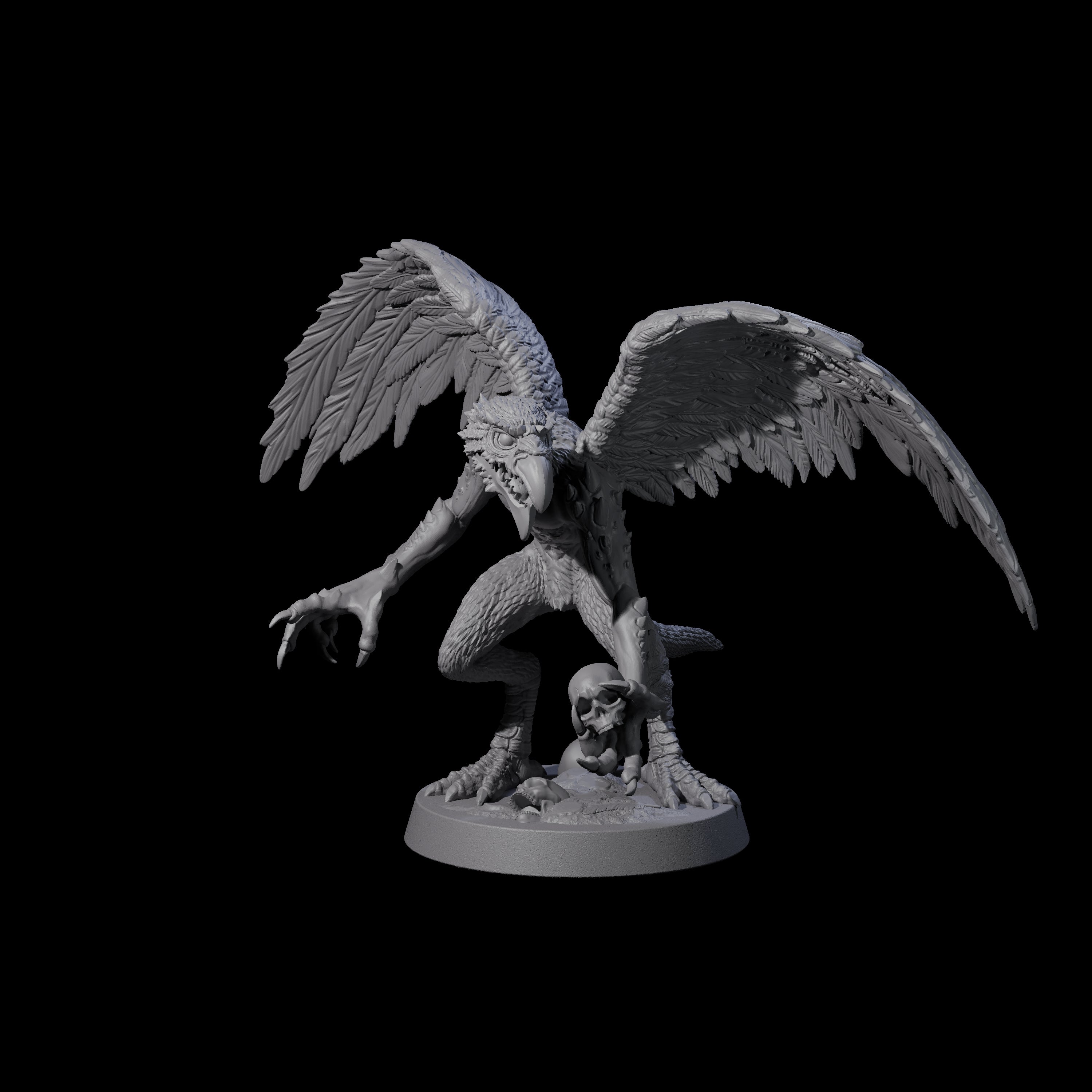 Two Spiny Vroks Miniature for Dungeons and Dragons, Pathfinder or other TTRPGs