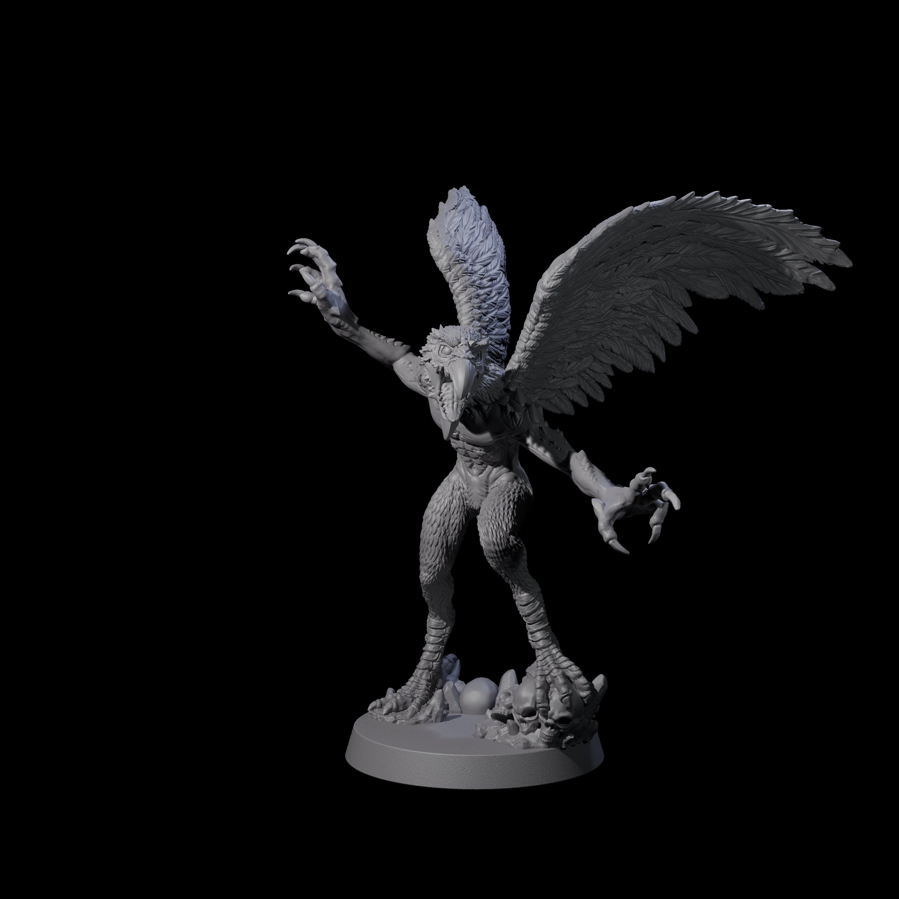 Two Spiny Vroks Miniature for Dungeons and Dragons, Pathfinder or other TTRPGs
