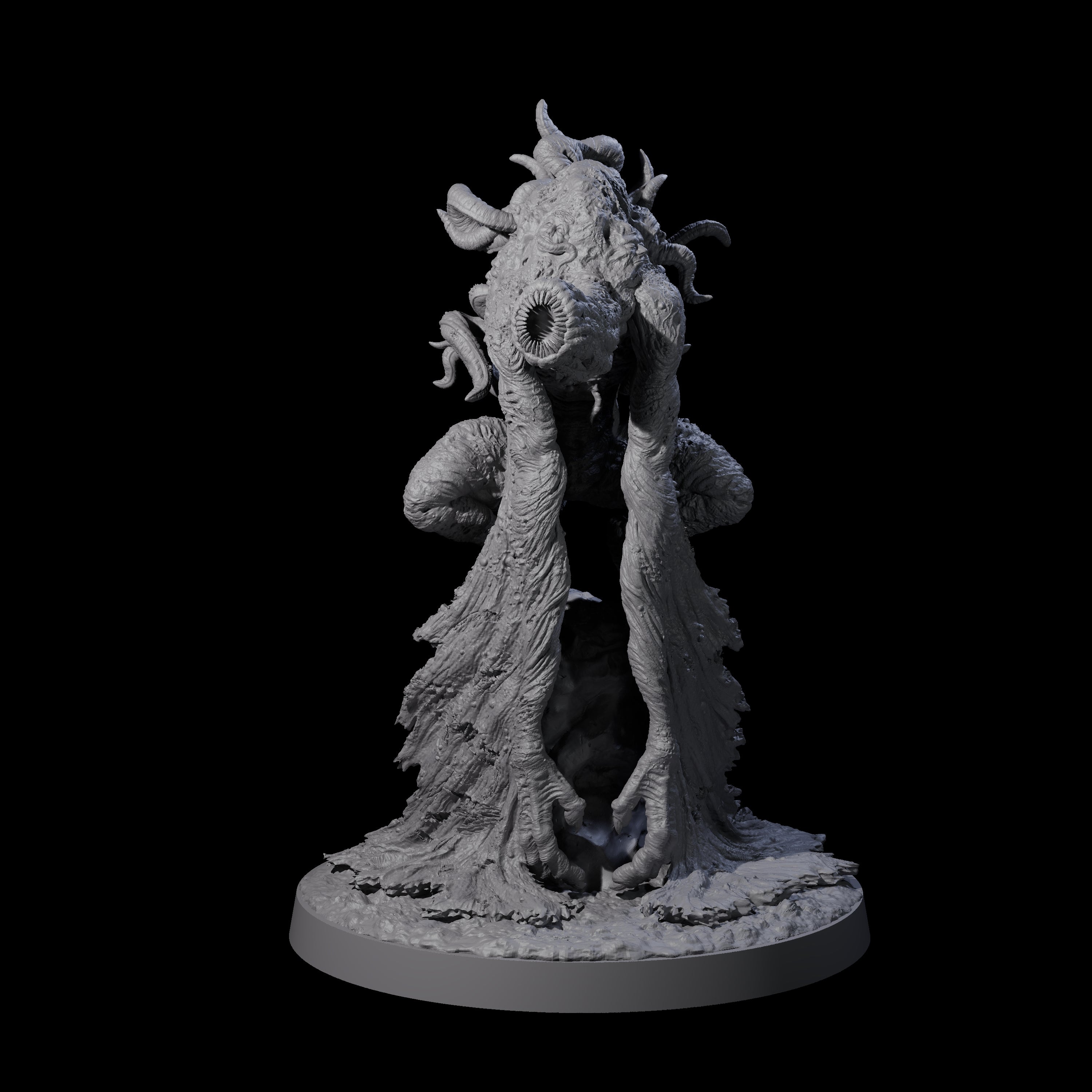 Two Twisted Star Spawn Seers Miniature for Dungeons and Dragons, Pathfinder or other TTRPGs