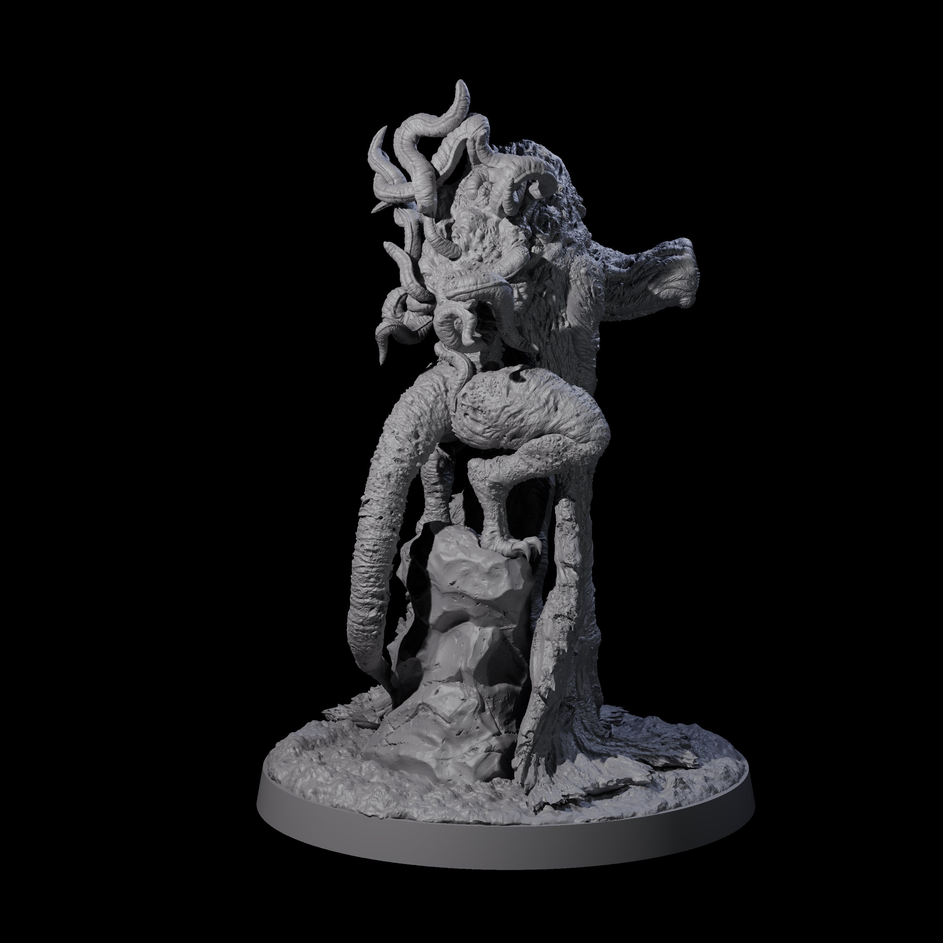 Two Twisted Star Spawn Seers Miniature for Dungeons and Dragons, Pathfinder or other TTRPGs