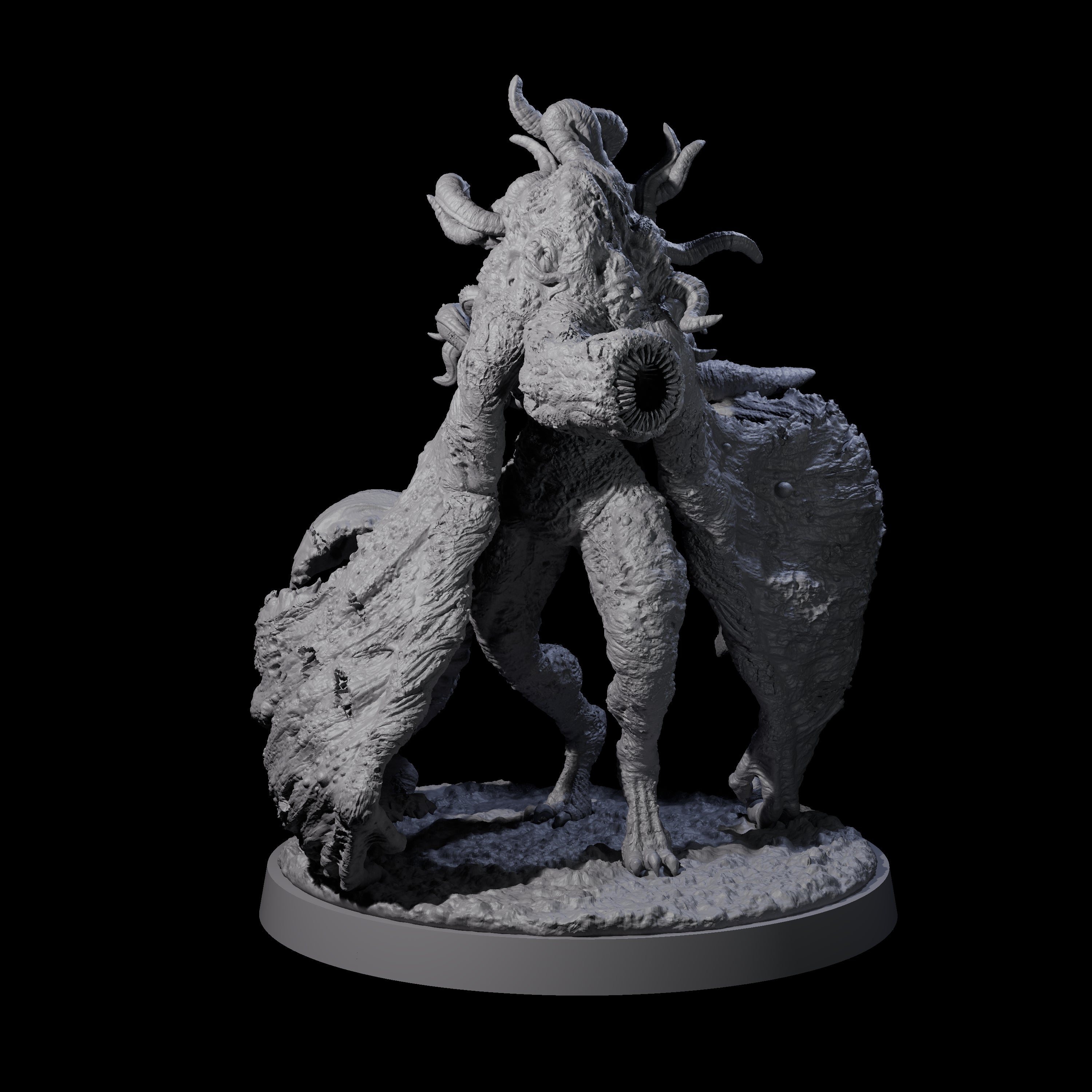 Two Twisted Star Spawn Seers Miniature for Dungeons and Dragons, Pathfinder or other TTRPGs