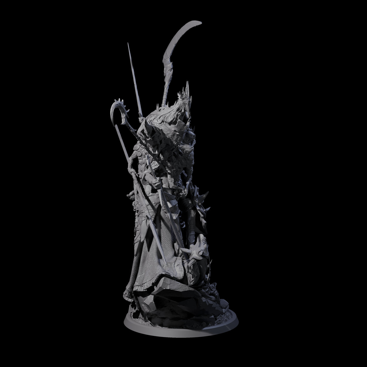 Ultimate Eldritch Lich Miniature for Dungeons and Dragons, Pathfinder or other TTRPGs