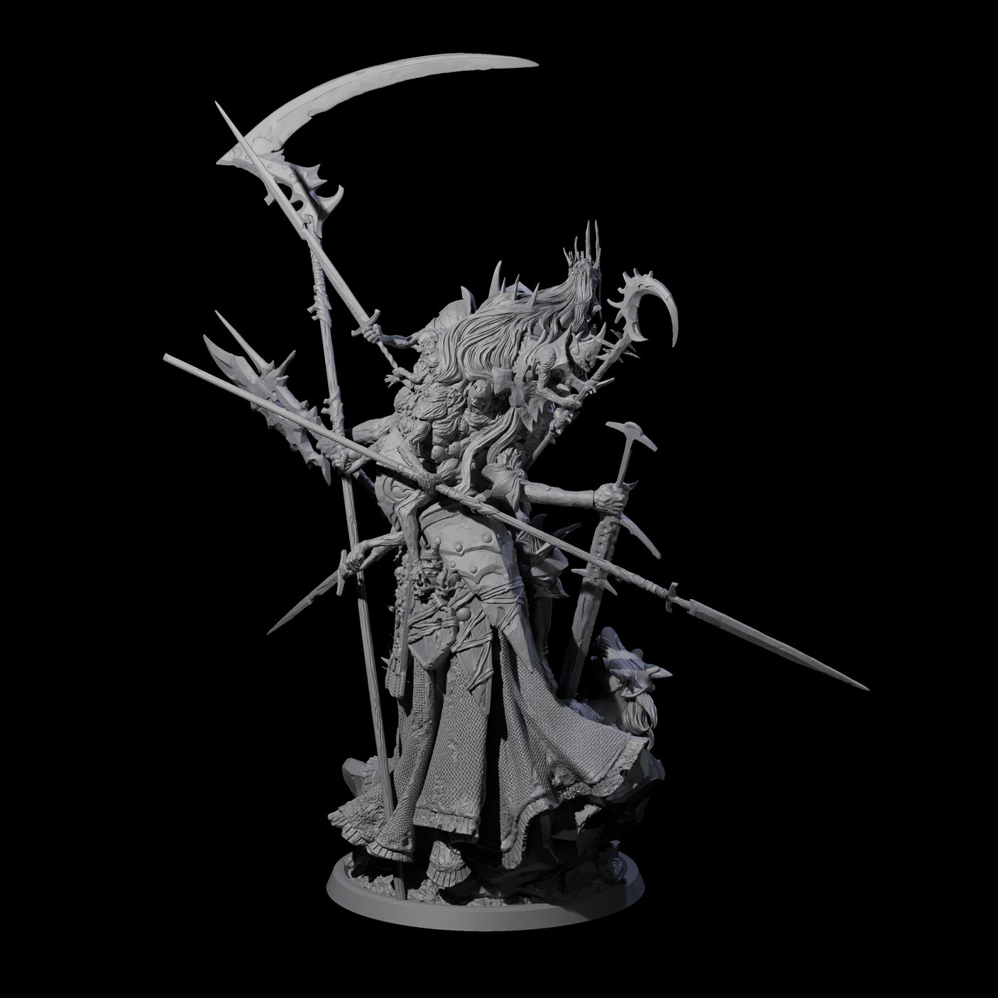 Ultimate Eldritch Lich Miniature for Dungeons and Dragons, Pathfinder or other TTRPGs