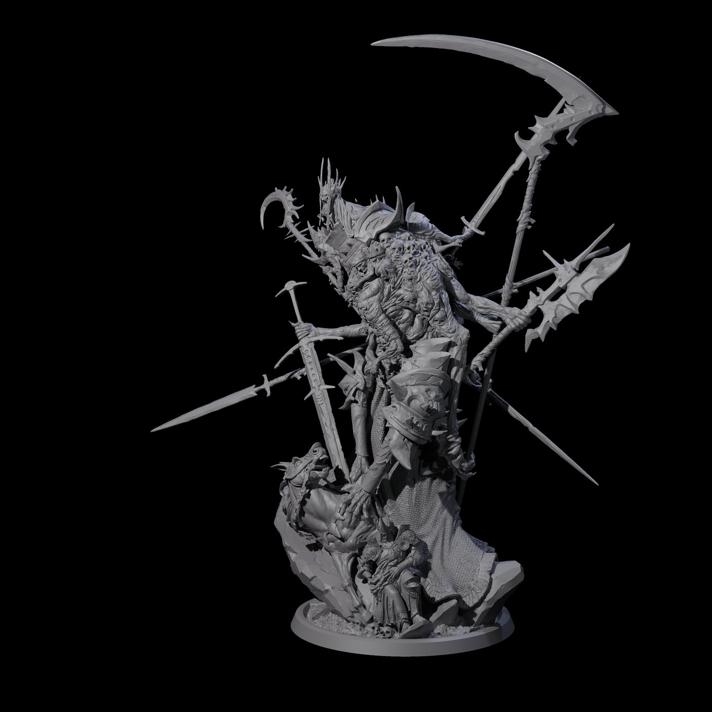 Ultimate Eldritch Lich Miniature for Dungeons and Dragons, Pathfinder or other TTRPGs
