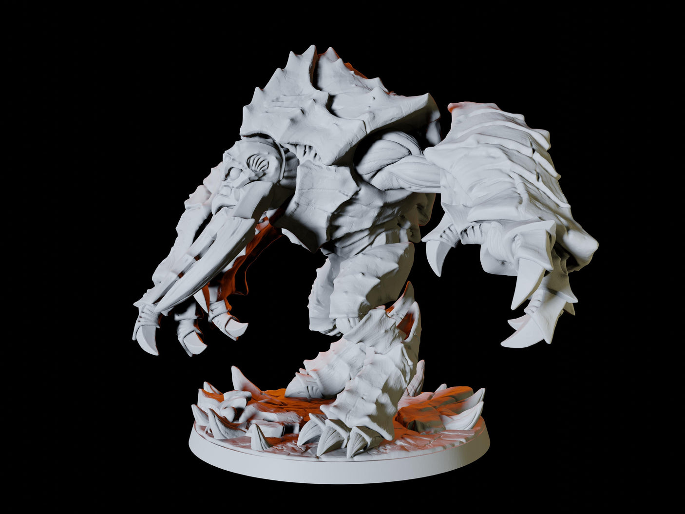 Umber Hulk Miniature for Dungeons and Dragons, Pathfinder or other TTRPGs