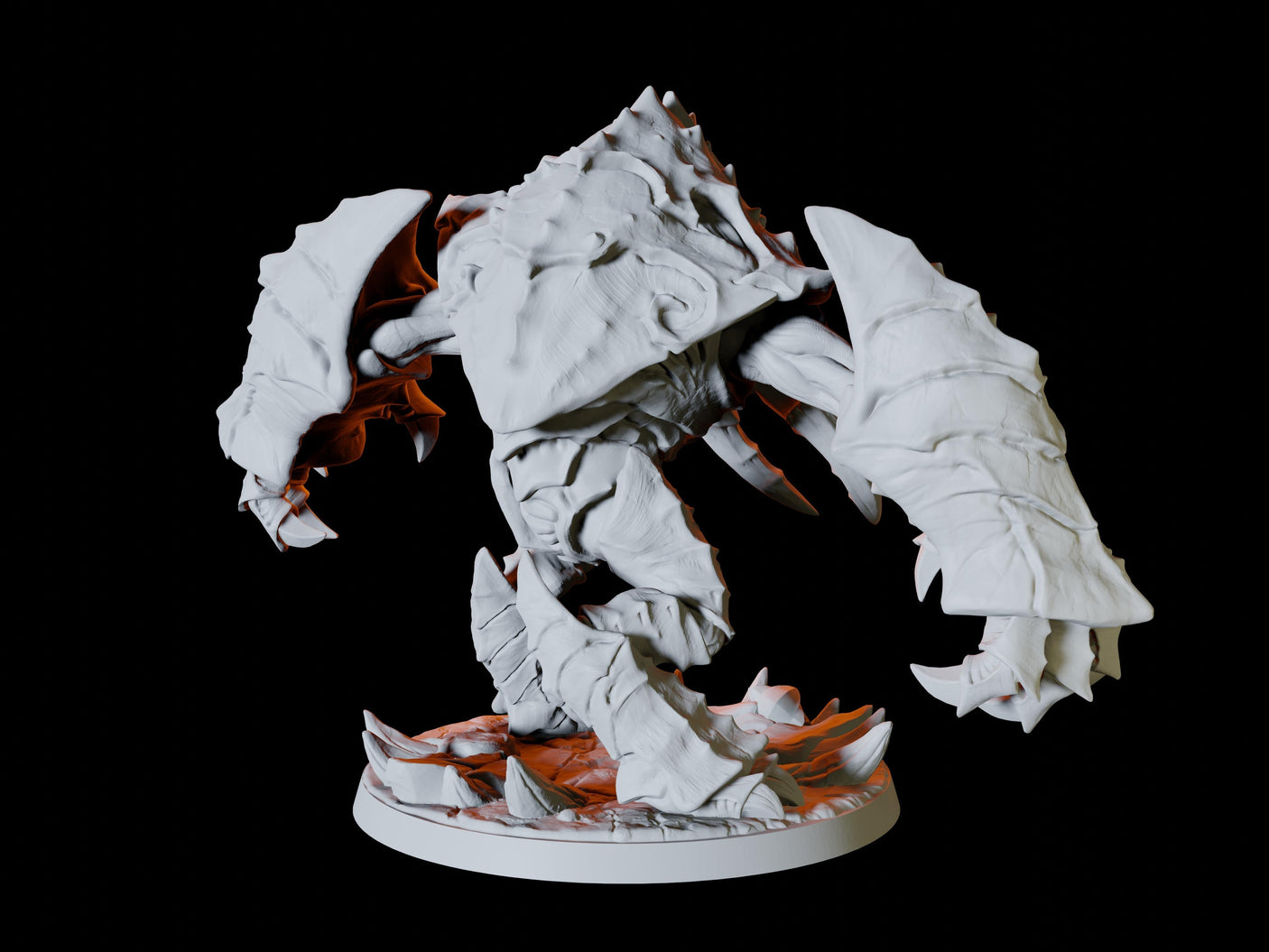 Umber Hulk Miniature for Dungeons and Dragons, Pathfinder or other TTRPGs