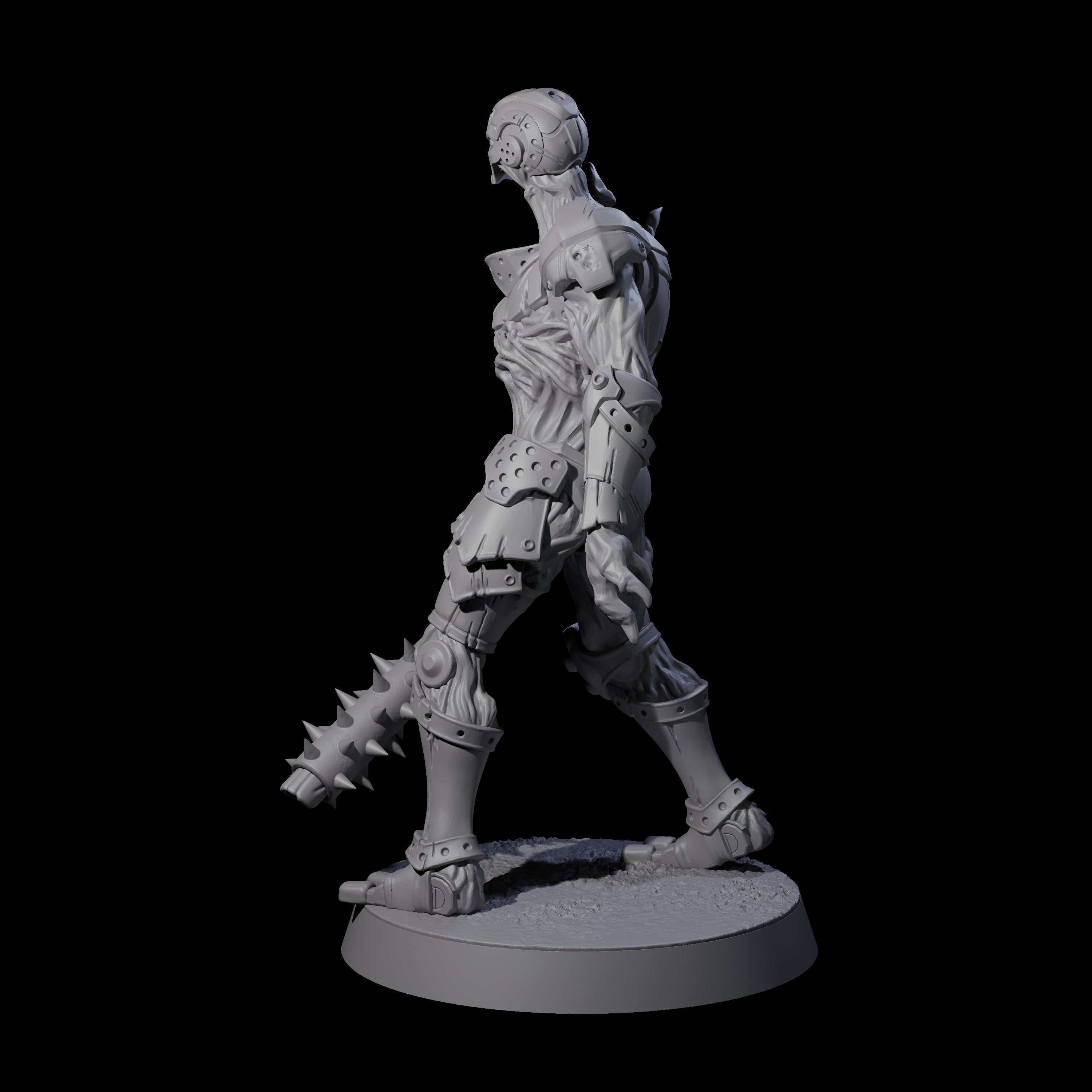 Unearthed Warforged Outcast A Miniature for Dungeons and Dragons, Pathfinder or other TTRPGs