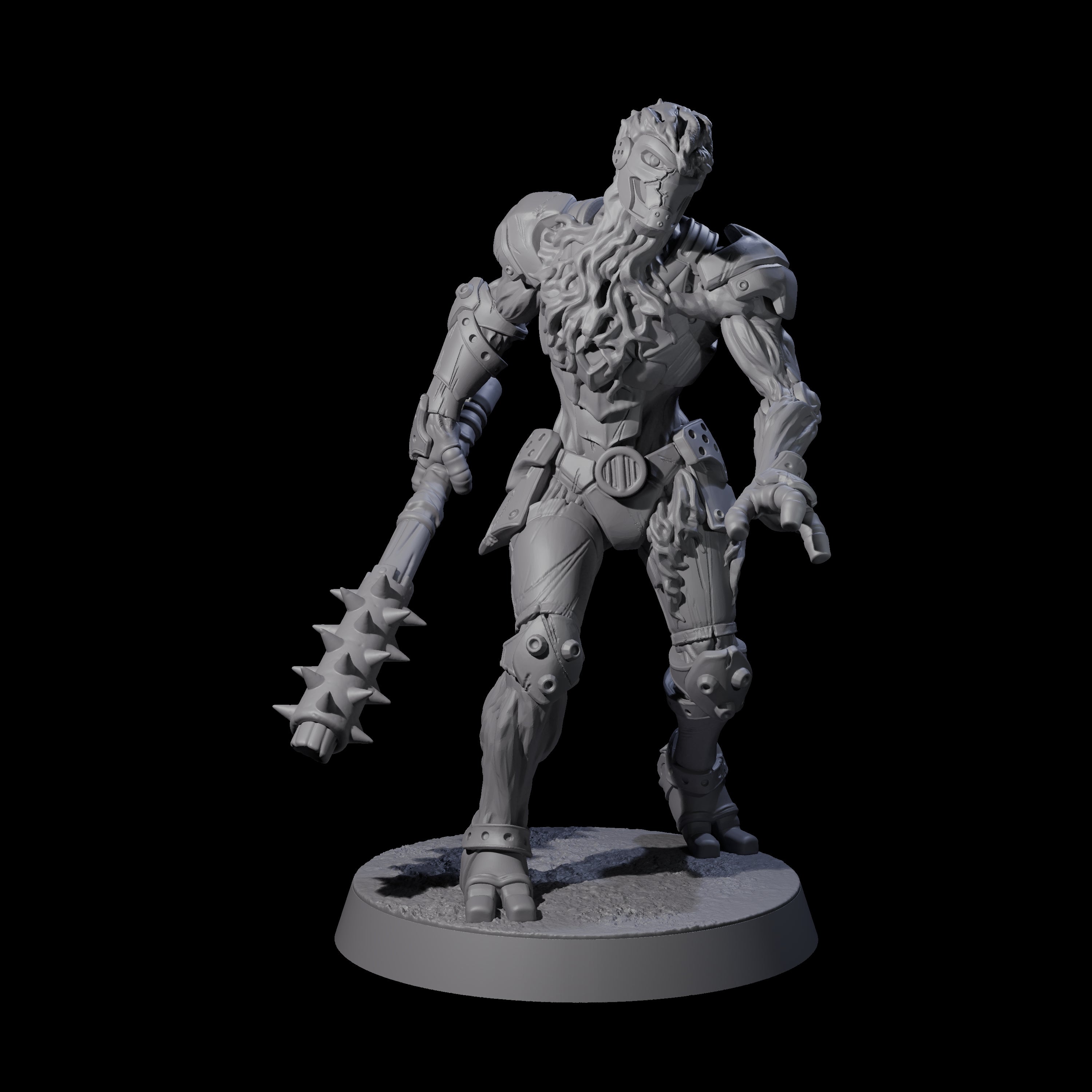 Unearthed Warforged Outcast B Miniature for Dungeons and Dragons, Pathfinder or other TTRPGs