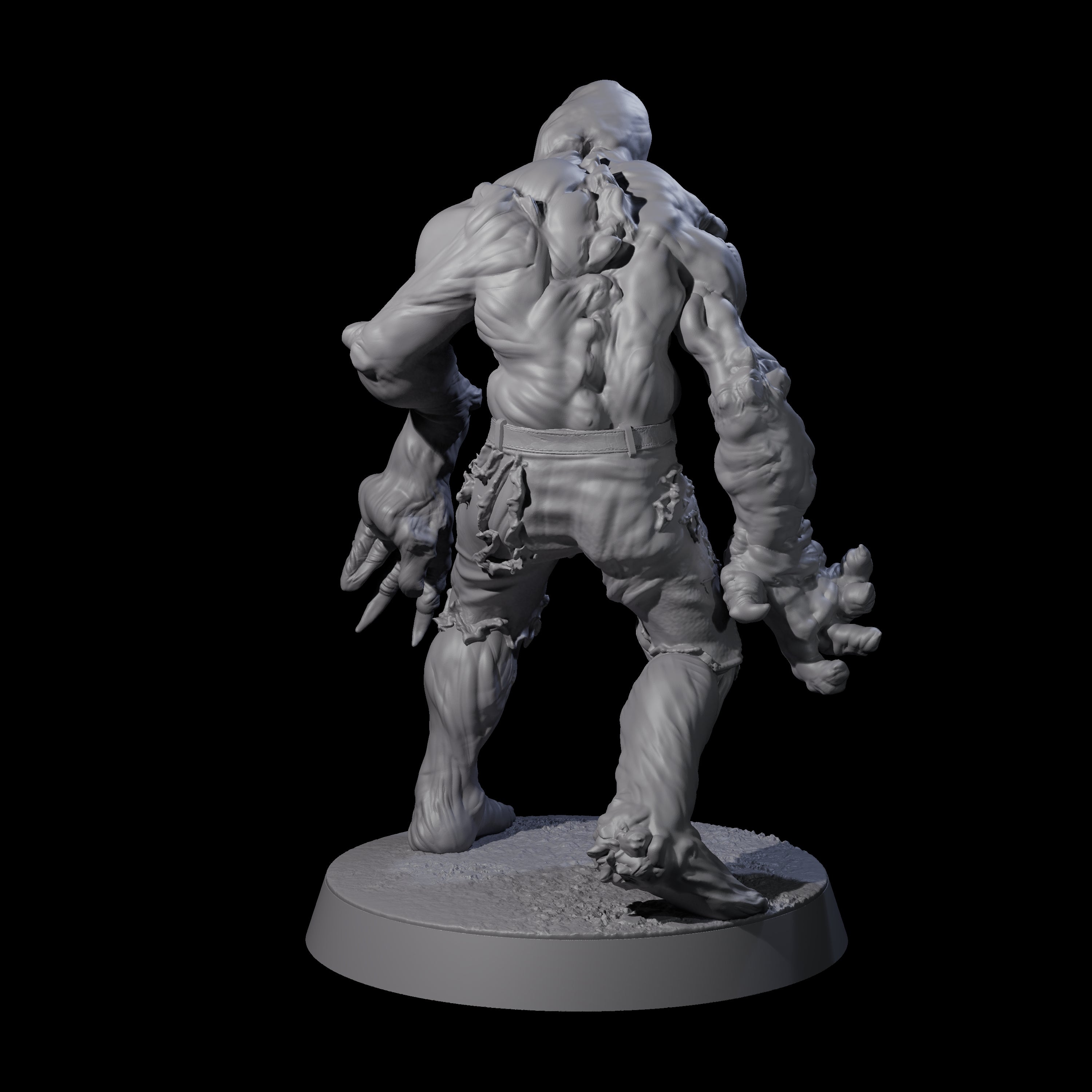 Unlucky Flesh Warped Victim A Miniature for Dungeons and Dragons, Pathfinder or other TTRPGs