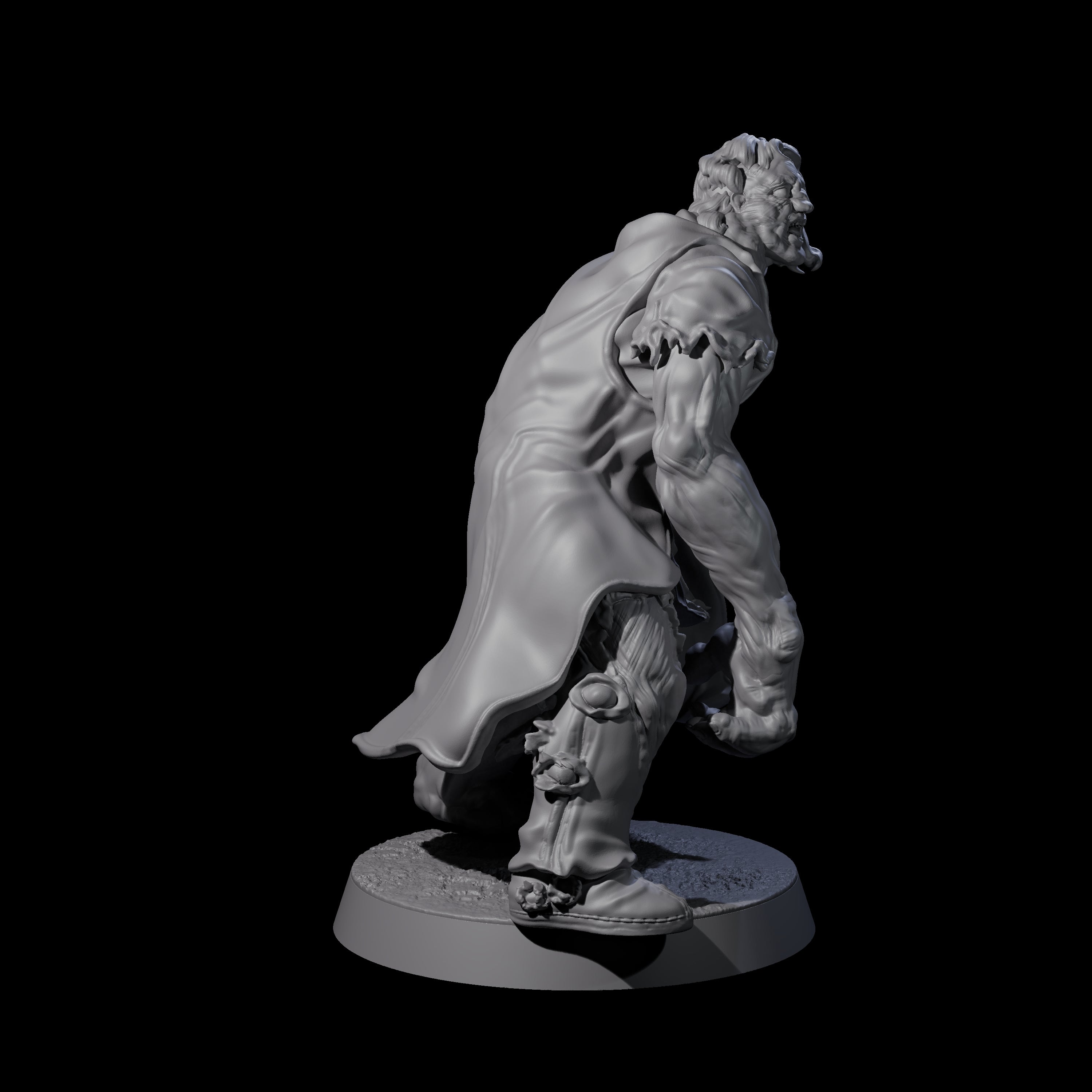 Unlucky Flesh Warped Victim D Miniature for Dungeons and Dragons, Pathfinder or other TTRPGs