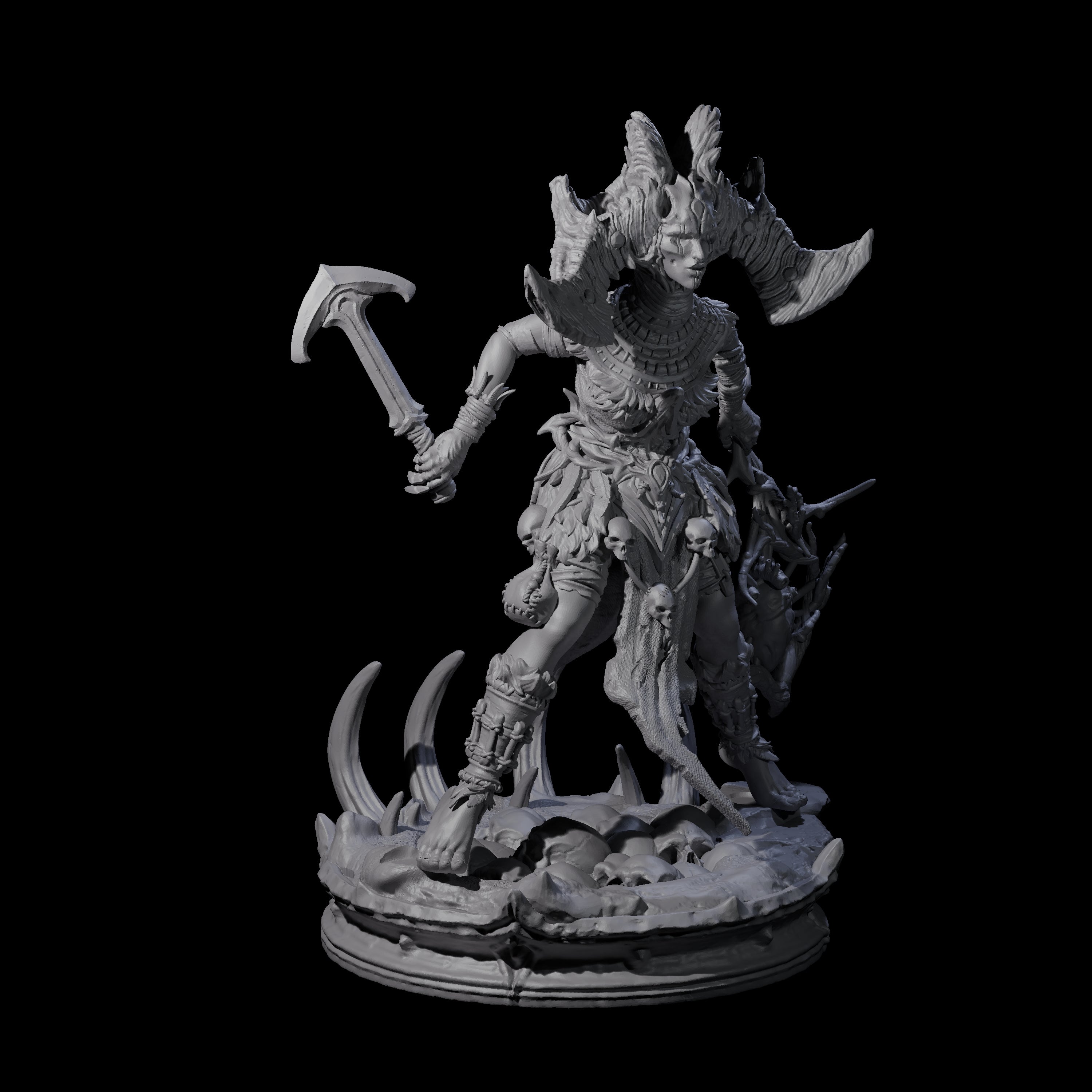 Unscrupulous Shadow Weaver A Miniature for Dungeons and Dragons, Pathfinder or other TTRPGs
