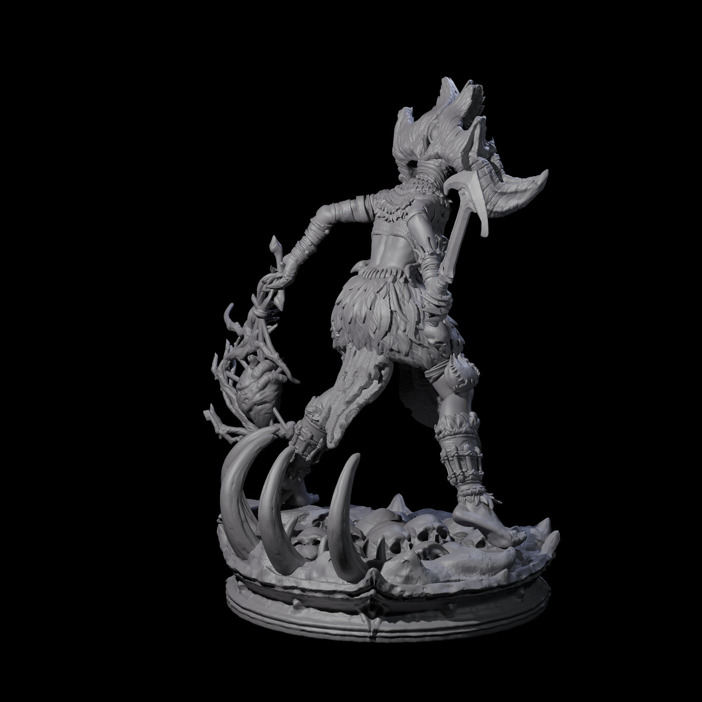Unscrupulous Shadow Weaver A Miniature for Dungeons and Dragons, Pathfinder or other TTRPGs