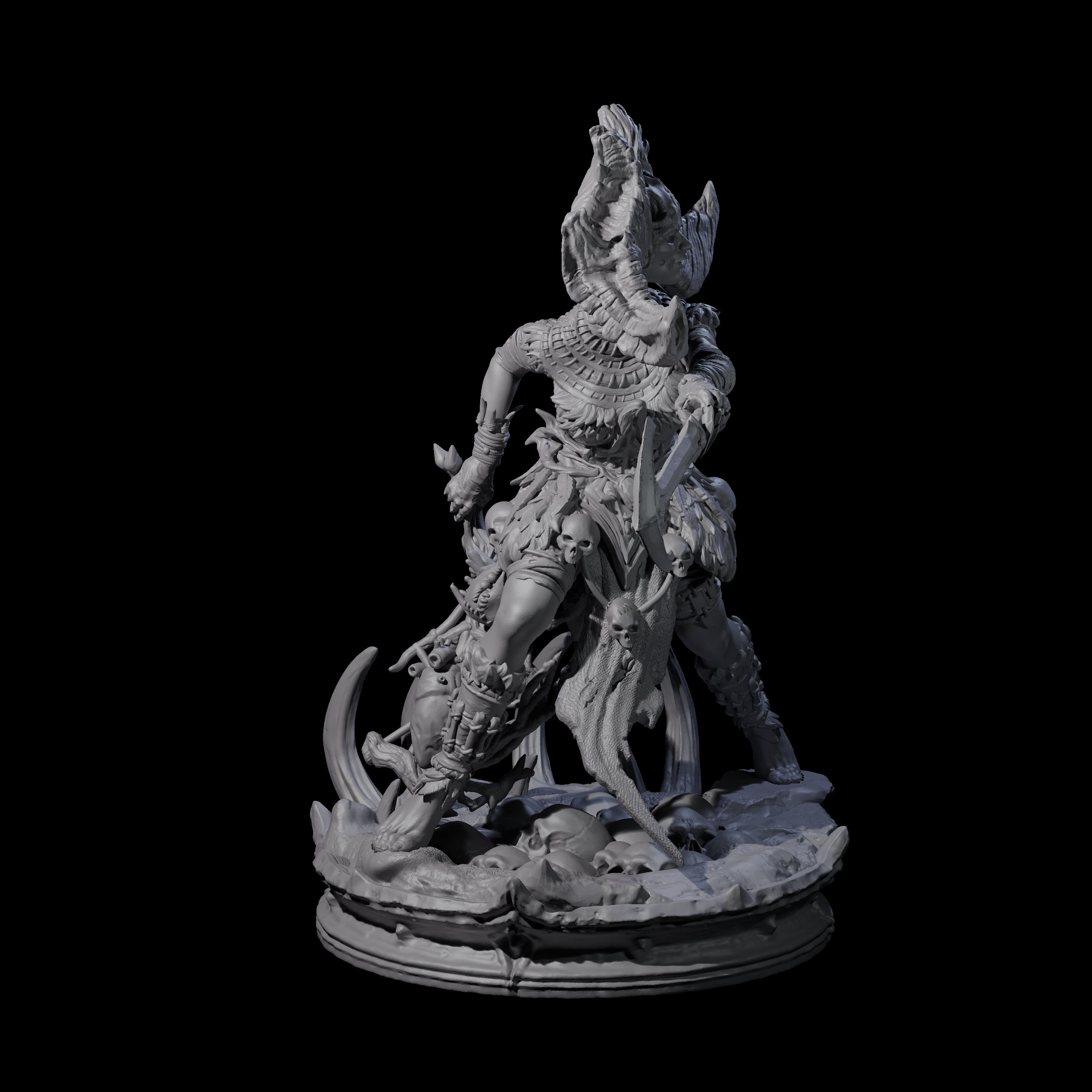 Unscrupulous Shadow Weaver B Miniature for Dungeons and Dragons, Pathfinder or other TTRPGs