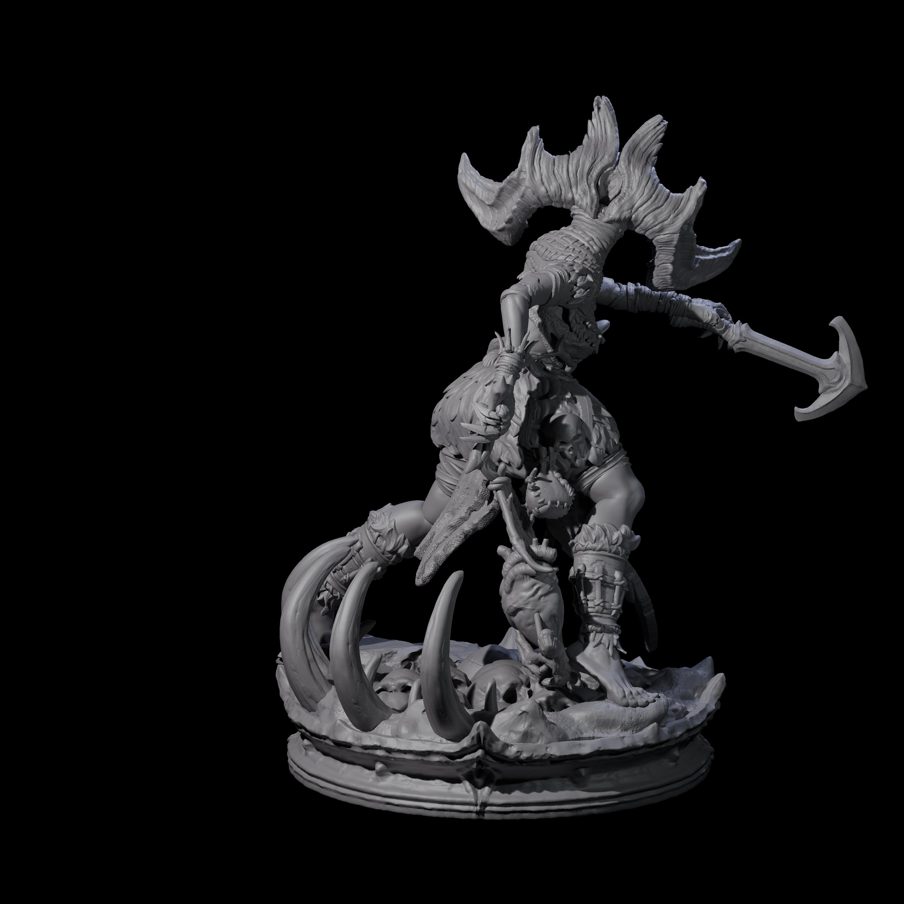 Unscrupulous Shadow Weaver B Miniature for Dungeons and Dragons, Pathfinder or other TTRPGs