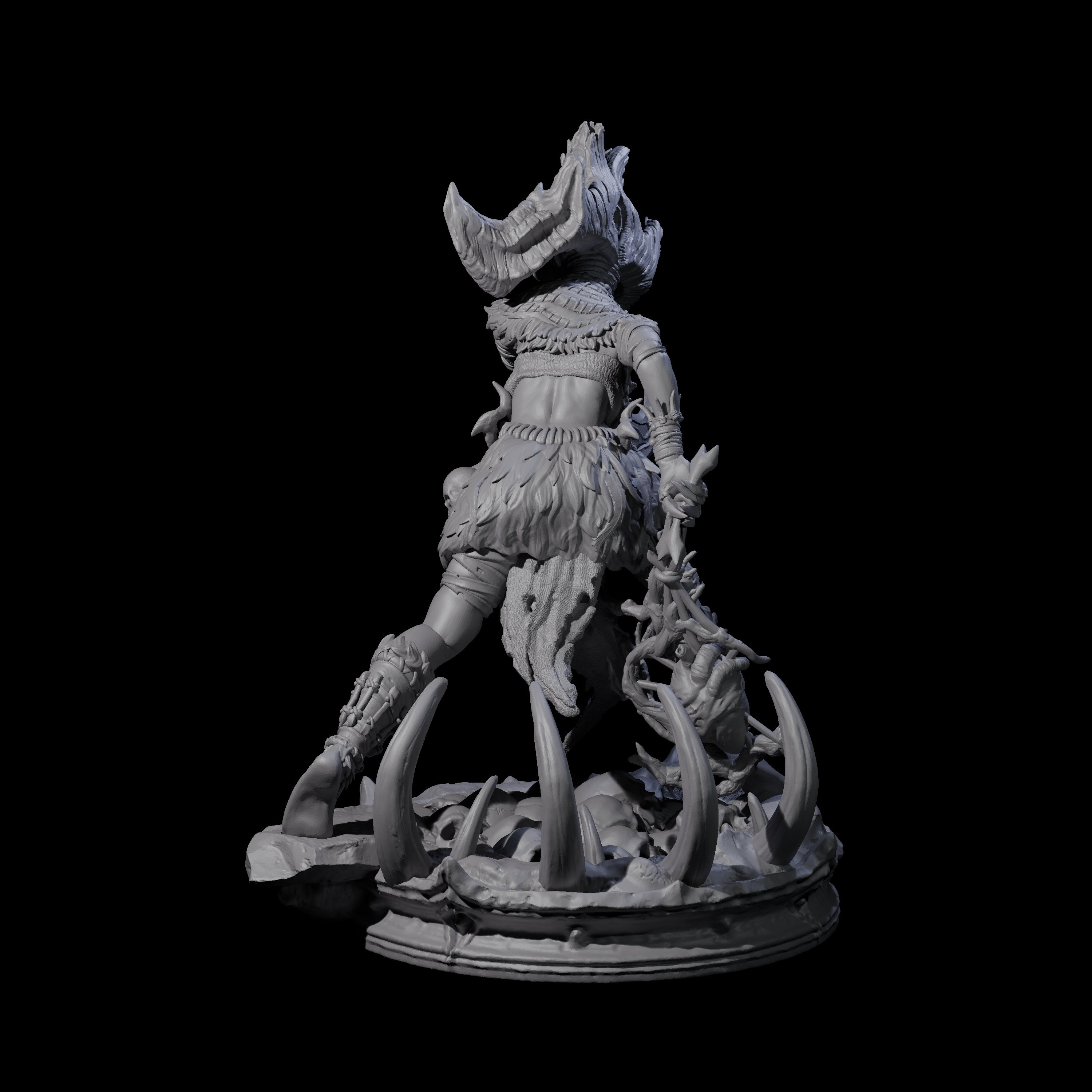 Unscrupulous Shadow Weaver B Miniature for Dungeons and Dragons, Pathfinder or other TTRPGs