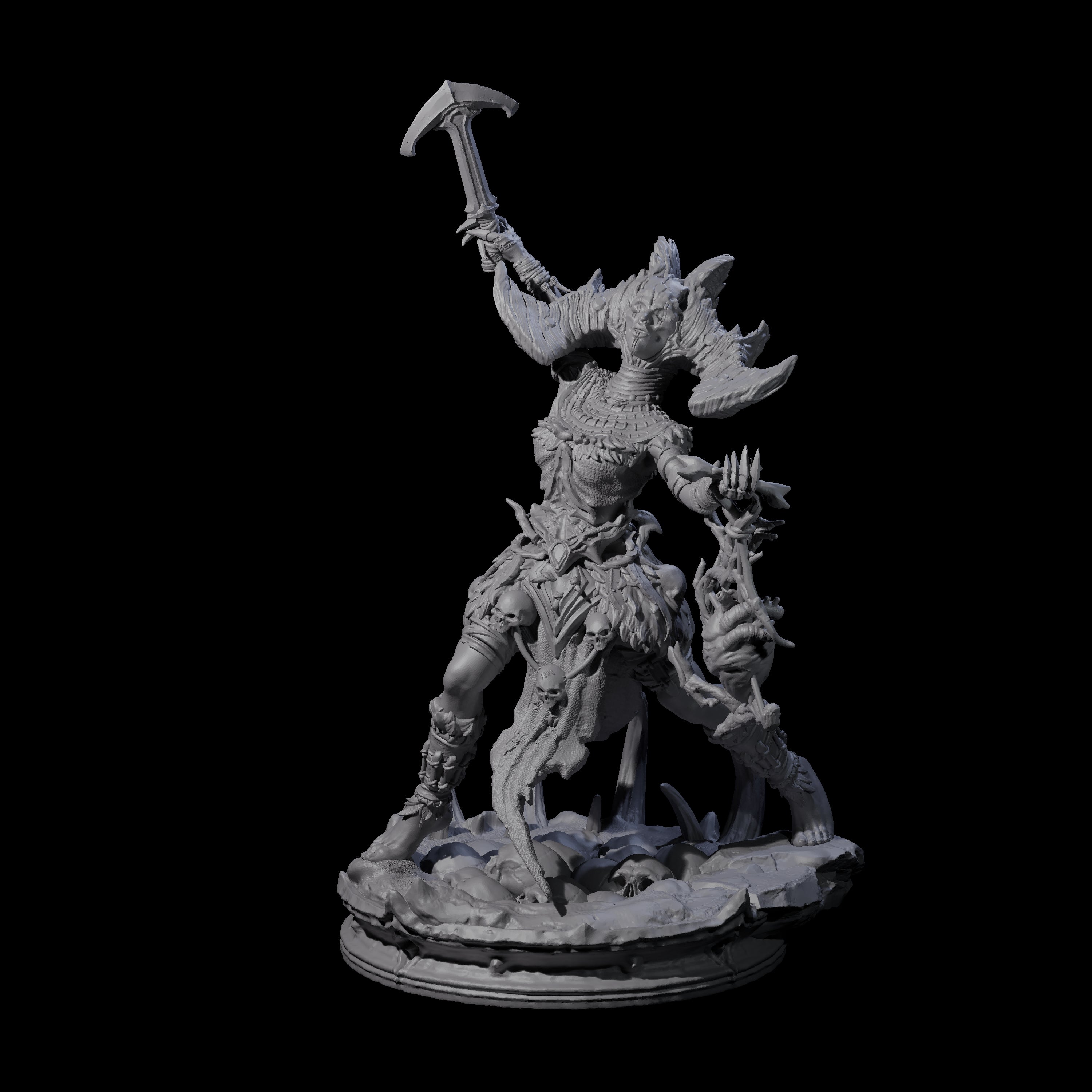Unscrupulous Shadow Weaver C Miniature for Dungeons and Dragons, Pathfinder or other TTRPGs